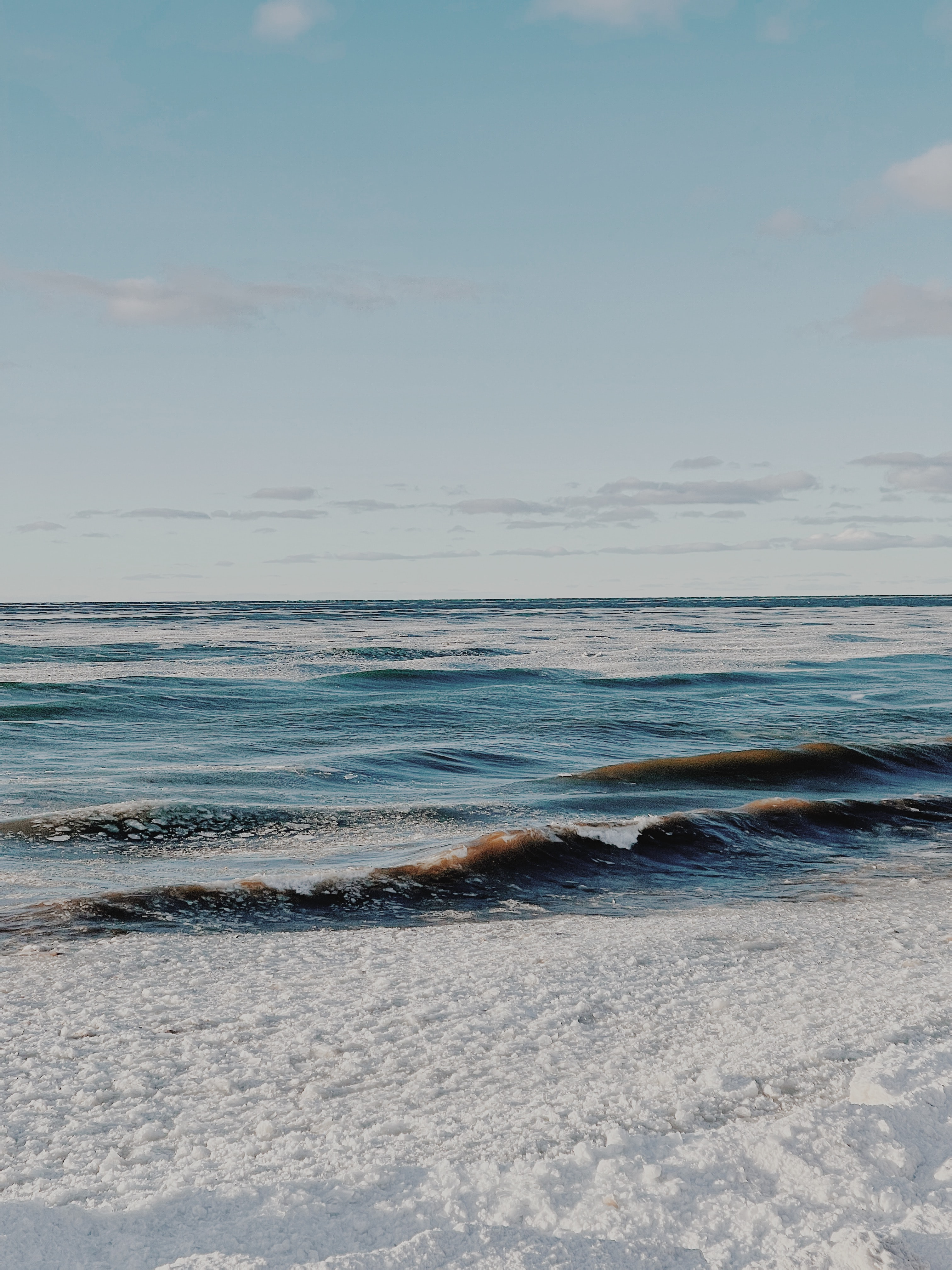 Laden Sie das Eis, Natur, Waves, Sea, Winter, Strand-Bild kostenlos auf Ihren PC-Desktop herunter