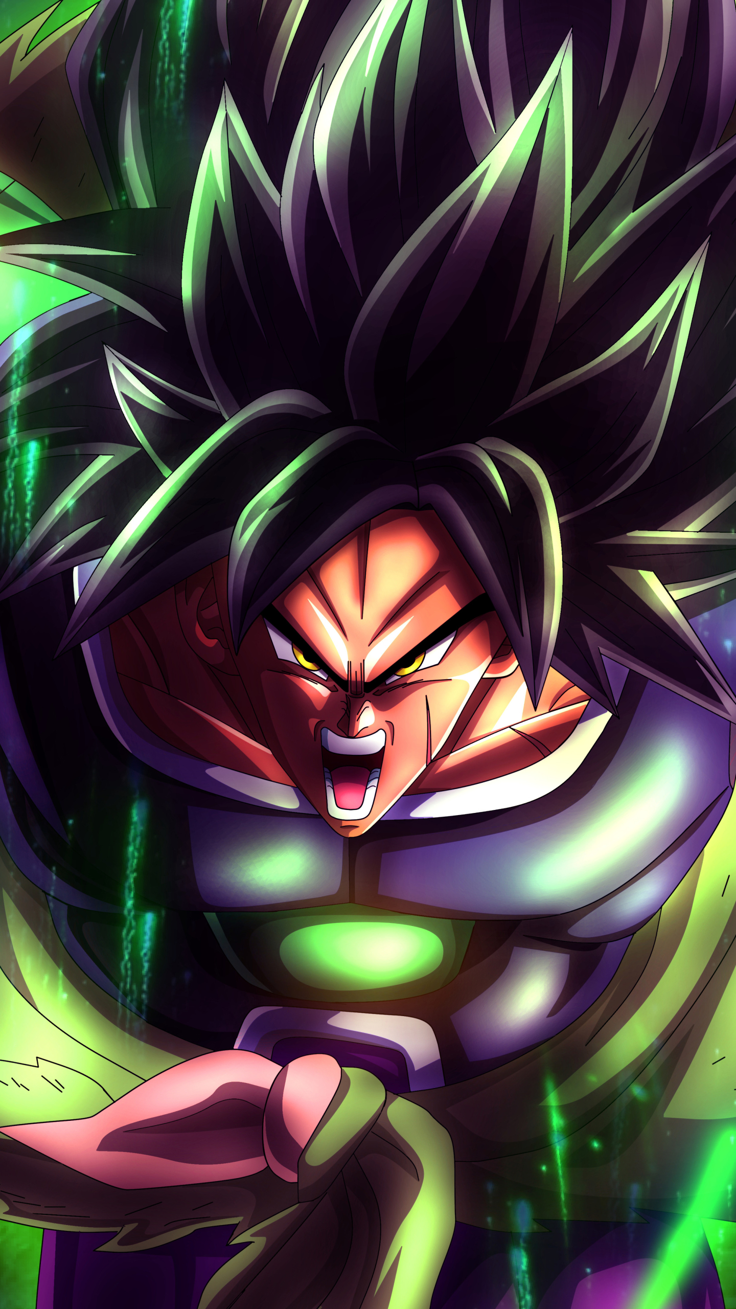 Download mobile wallpaper Anime, Broly (Dragon Ball), Dragon Ball Super: Broly for free.