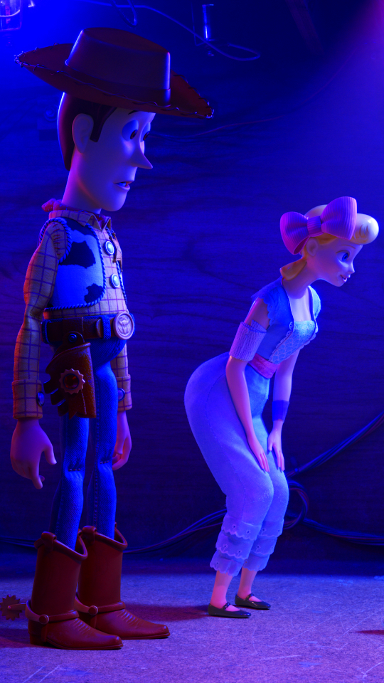 Handy-Wallpaper Filme, Woody (Spielzeuggeschichte), Bo Peep, A Toy Story: Alles Hört Auf Kein Kommando kostenlos herunterladen.