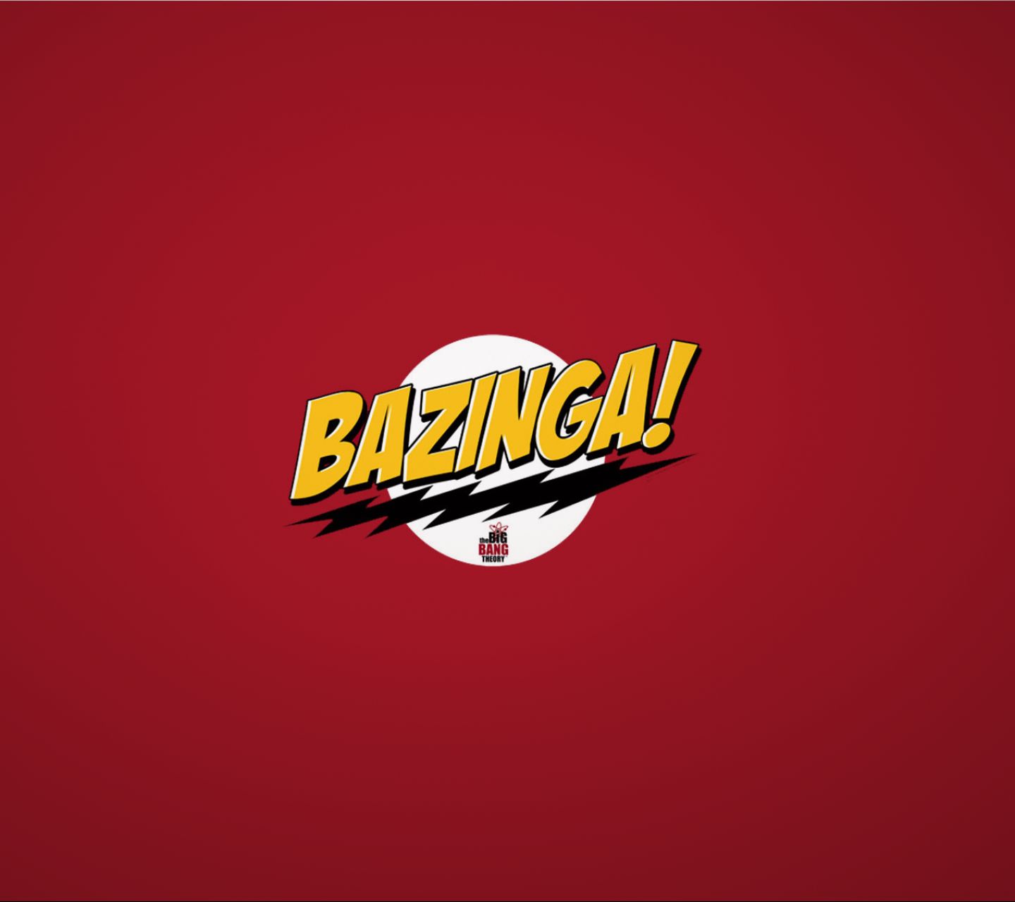 Download mobile wallpaper Logo, Tv Show, The Big Bang Theory, Bazinga for free.