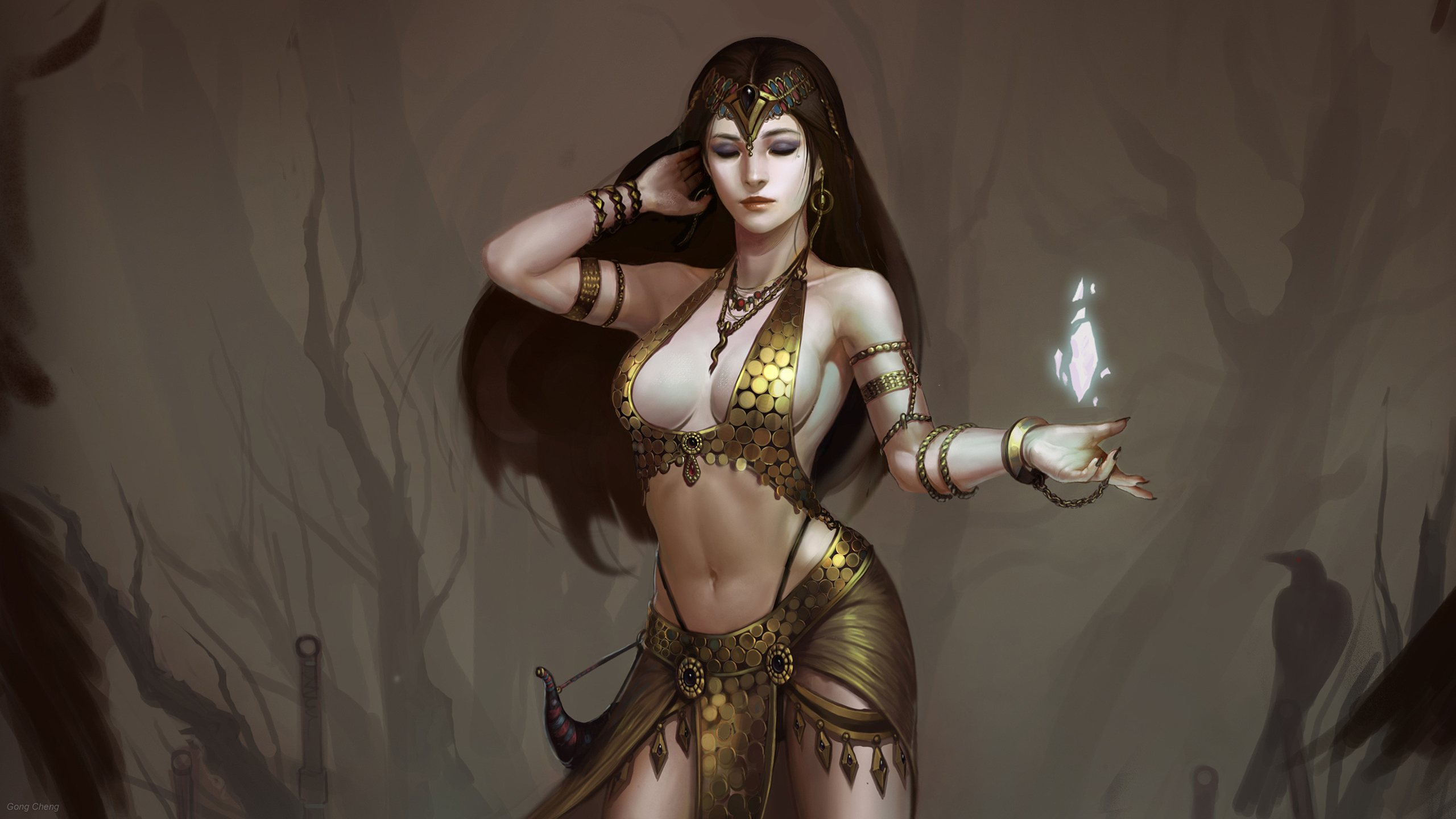 Download mobile wallpaper Fantasy, Women for free.