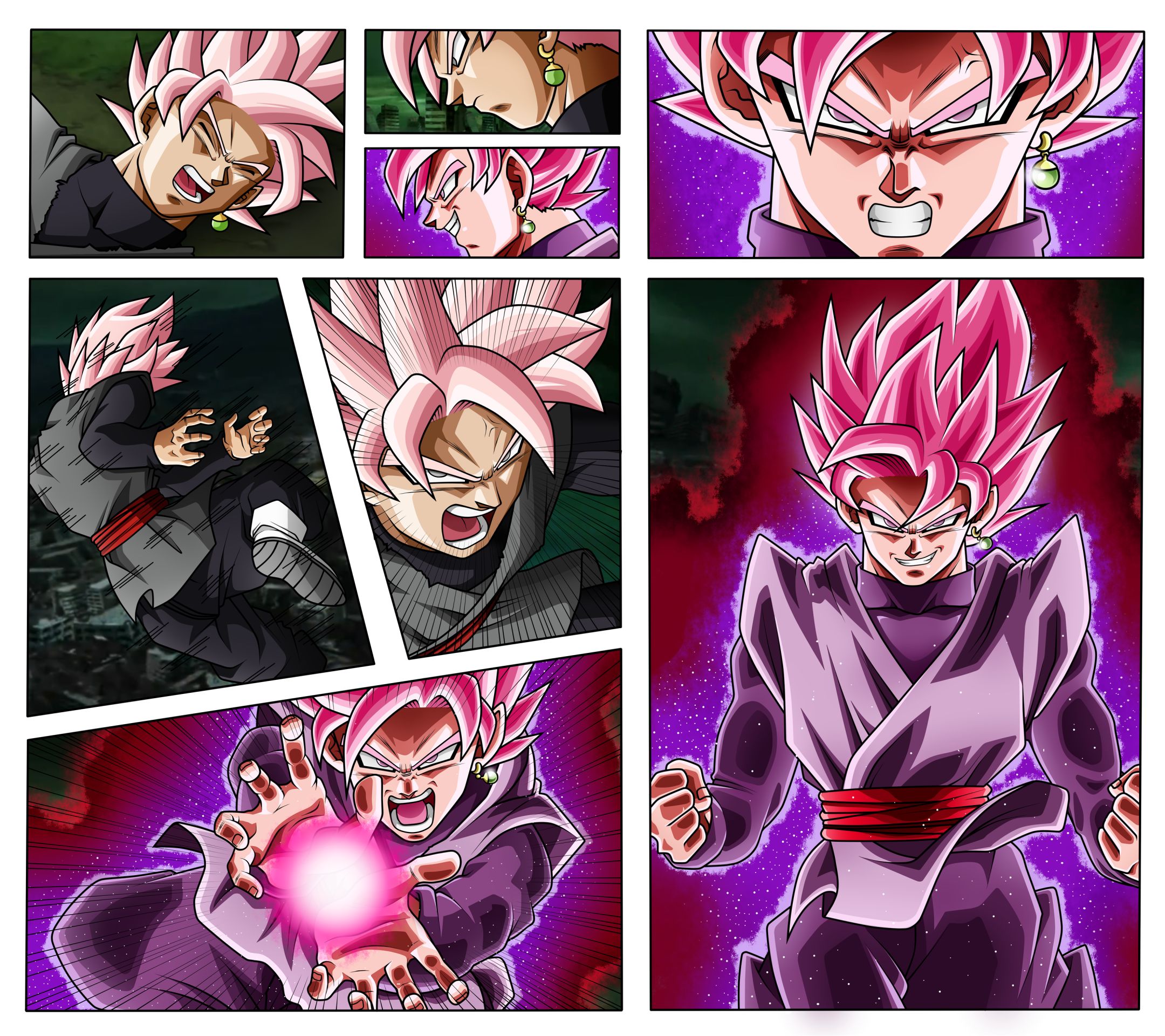 Download mobile wallpaper Anime, Dragon Ball, Dragon Ball Super, Black Goku, Black (Dragon Ball), Ssr Black for free.