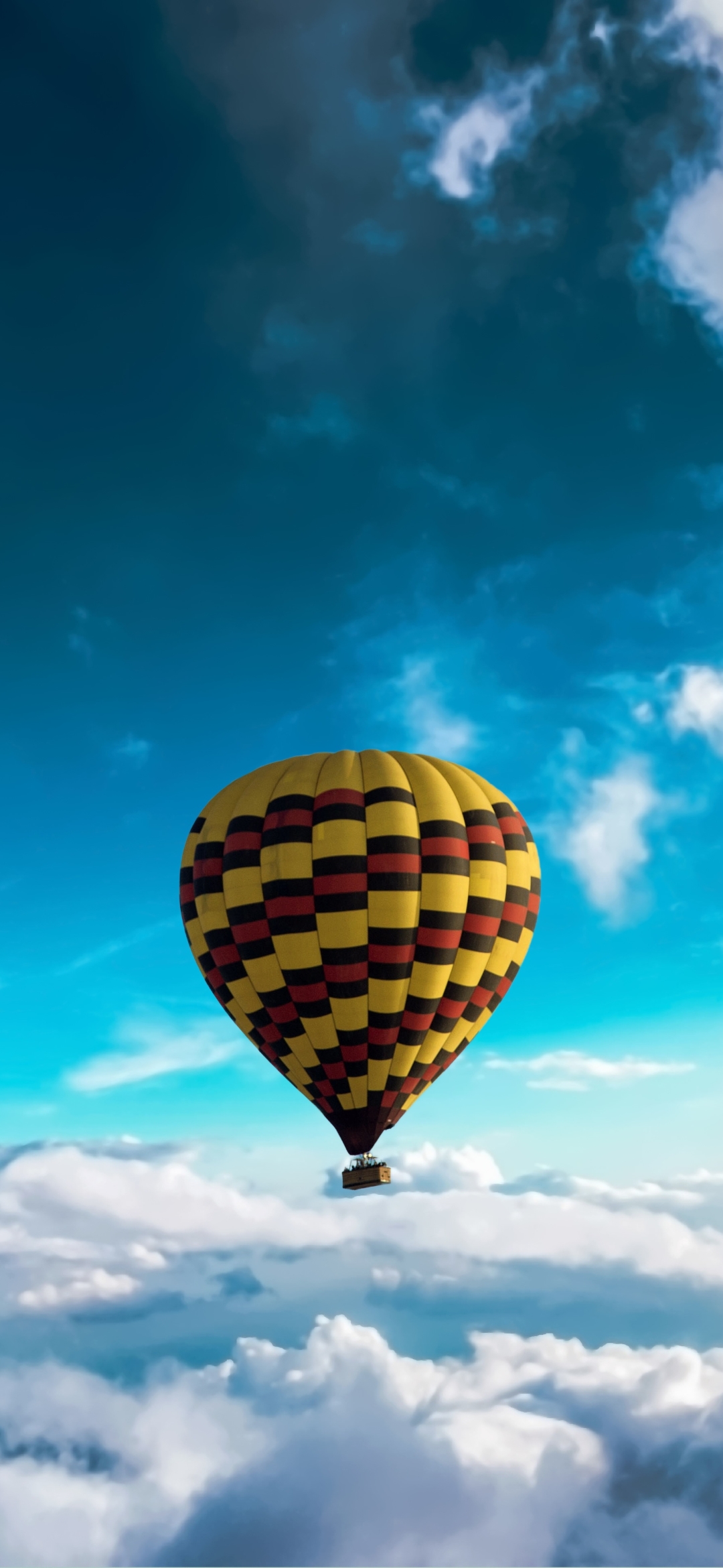 Download mobile wallpaper Cloud, Vehicles, Hot Air Balloon for free.