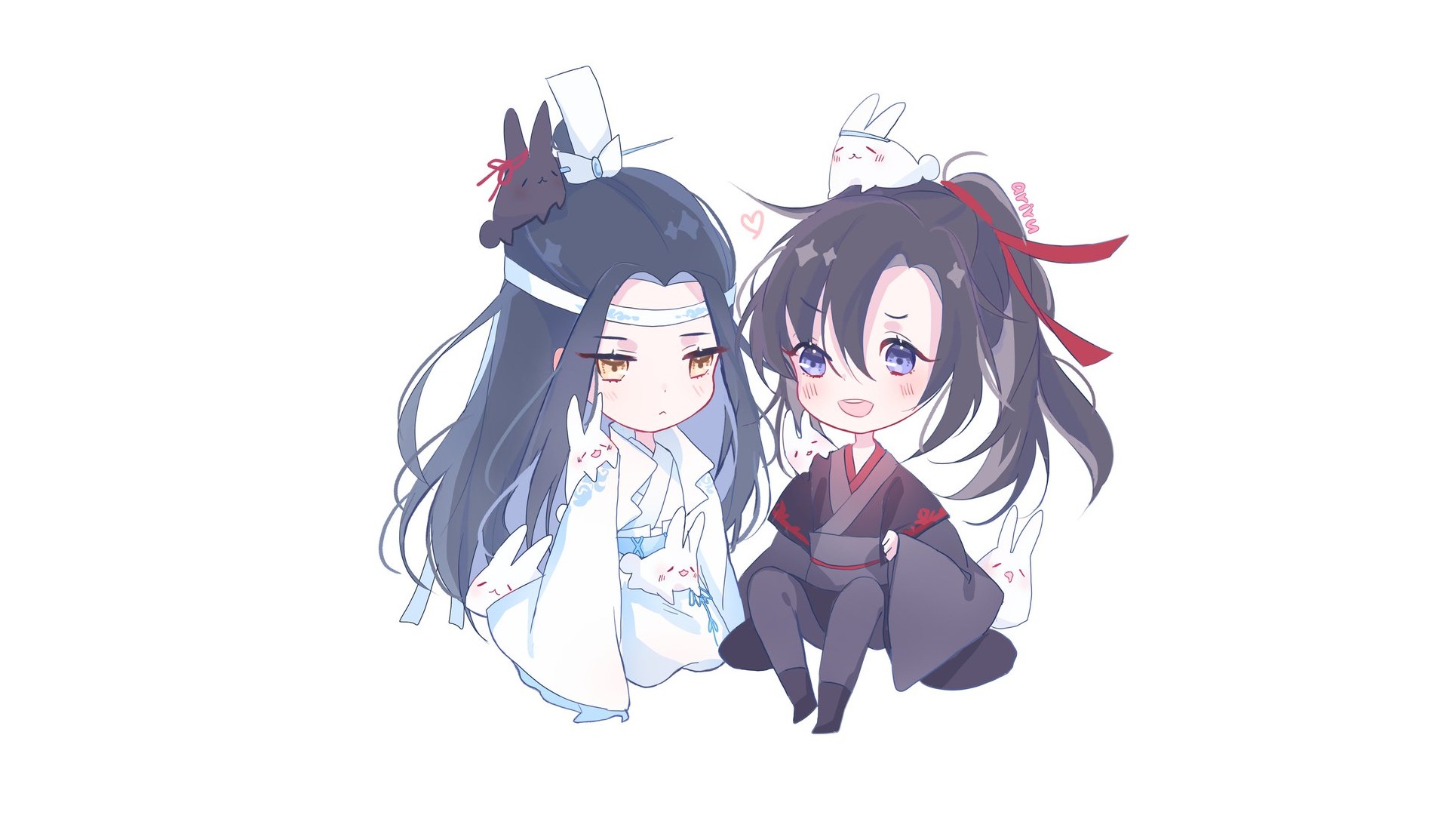 Download mobile wallpaper Anime, Lan Zhan, Wei Ying, Lan Wangji, Wei Wuxian, Mo Dao Zu Shi for free.