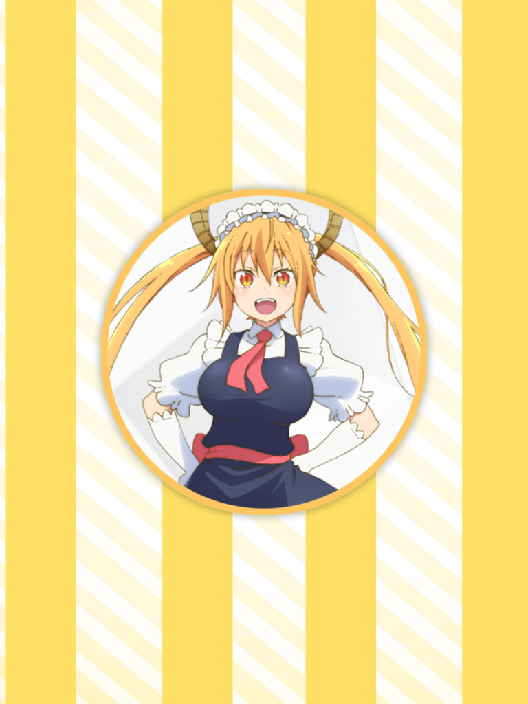 Handy-Wallpaper Animes, Tohru (Miss Kobayashis Drachenmädchen), Kobayashi San Chi No Maid Dragon kostenlos herunterladen.