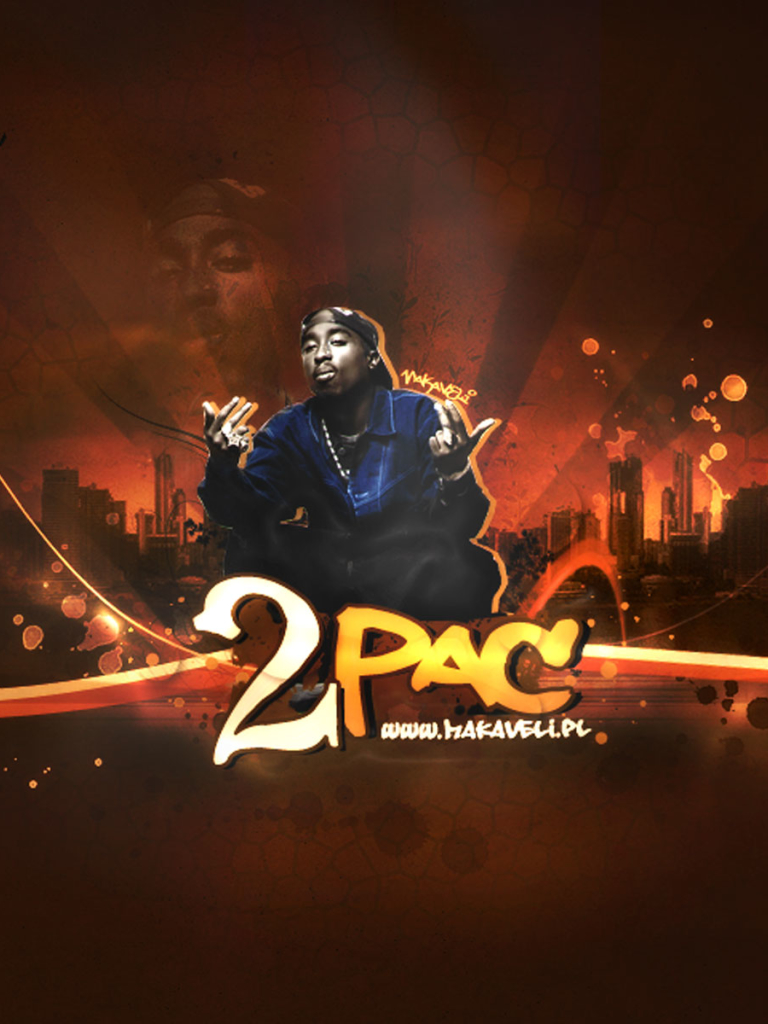 Download mobile wallpaper Music, 2Pac for free.