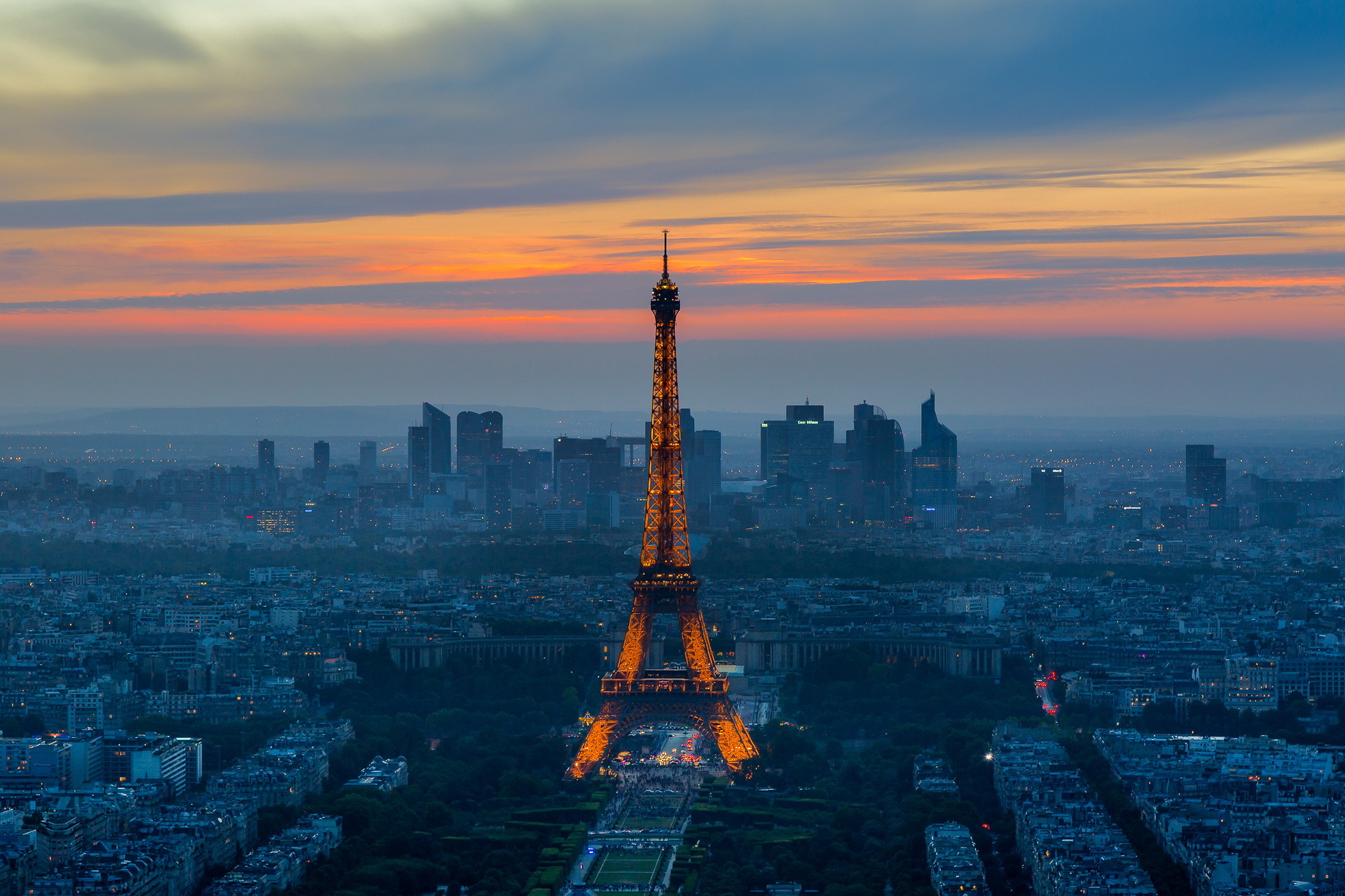 Free download wallpaper Night, Paris, Eiffel Tower, Monuments, City, France, Cityscape, Monument, Man Made on your PC desktop