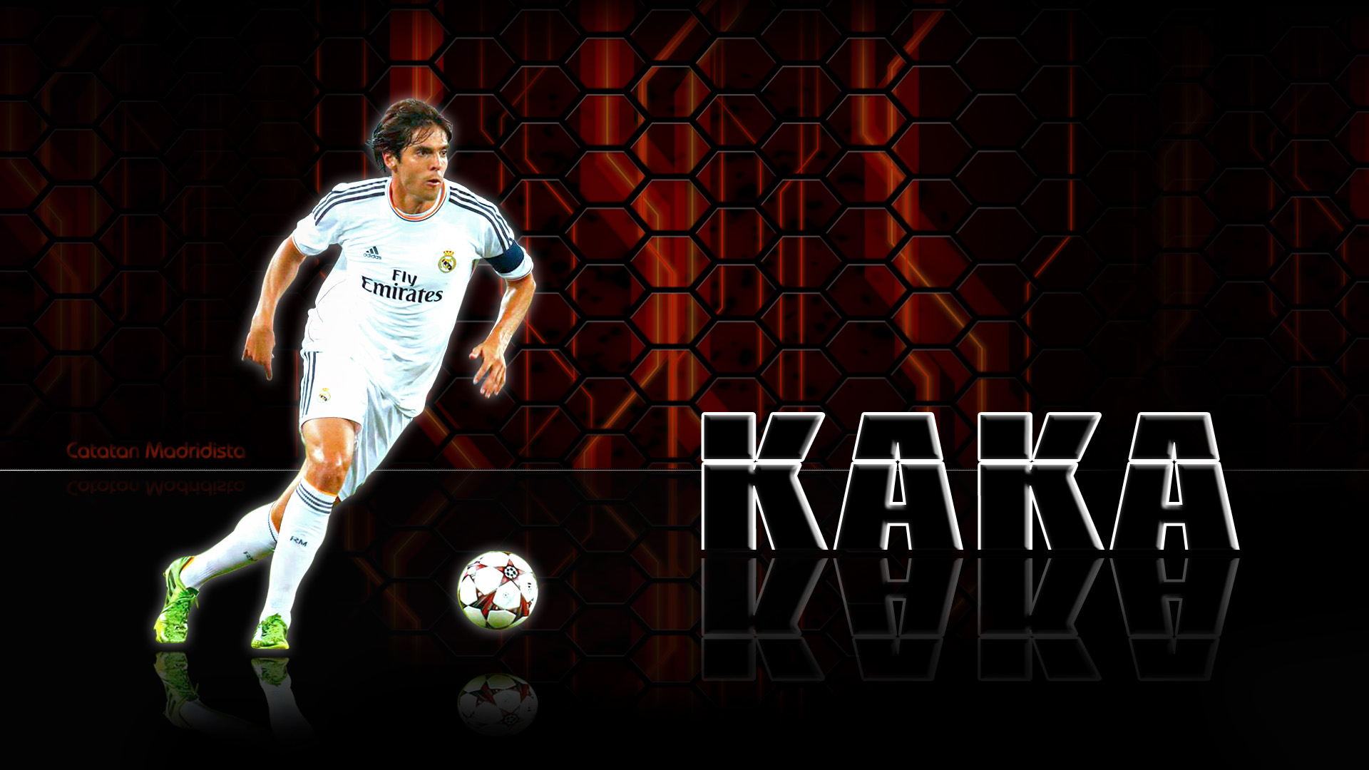 Handy-Wallpaper Sport, Fußball, Real Madrid Cf, Kaka kostenlos herunterladen.