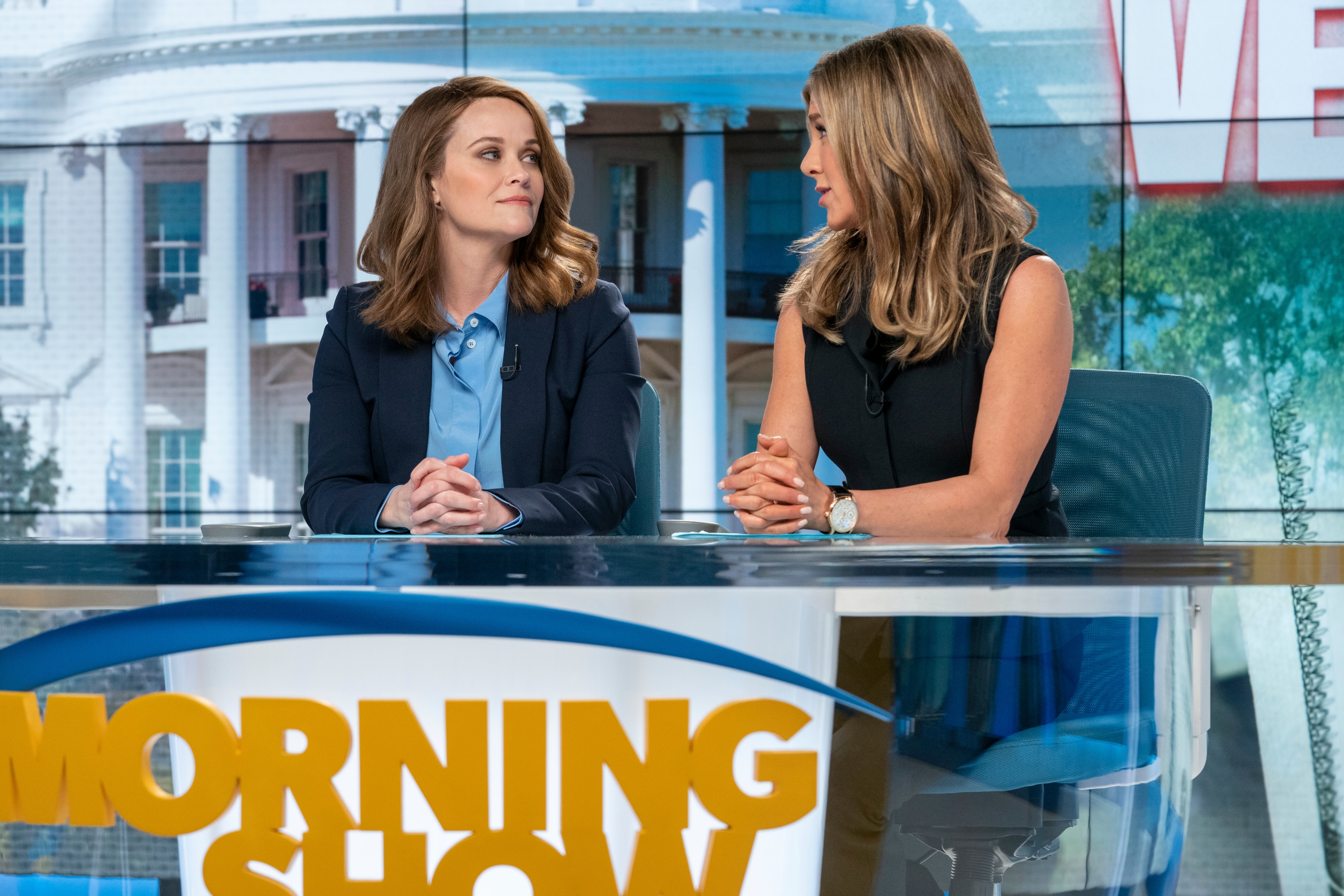 Free download wallpaper Tv Show, Jennifer Aniston, Reese Witherspoon, The Morning Show on your PC desktop