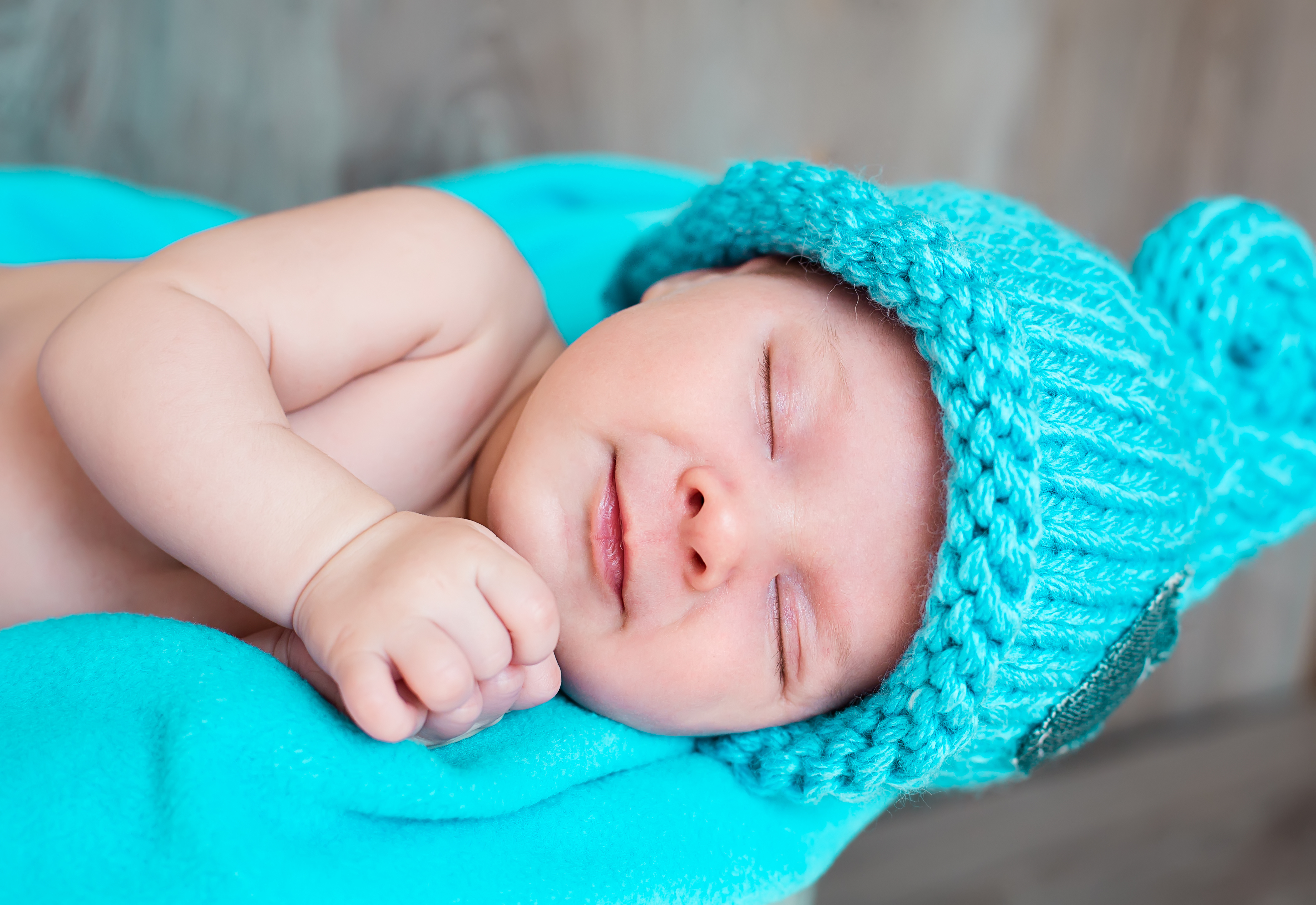 Free download wallpaper Smile, Sleeping, Cute, Photography, Baby on your PC desktop