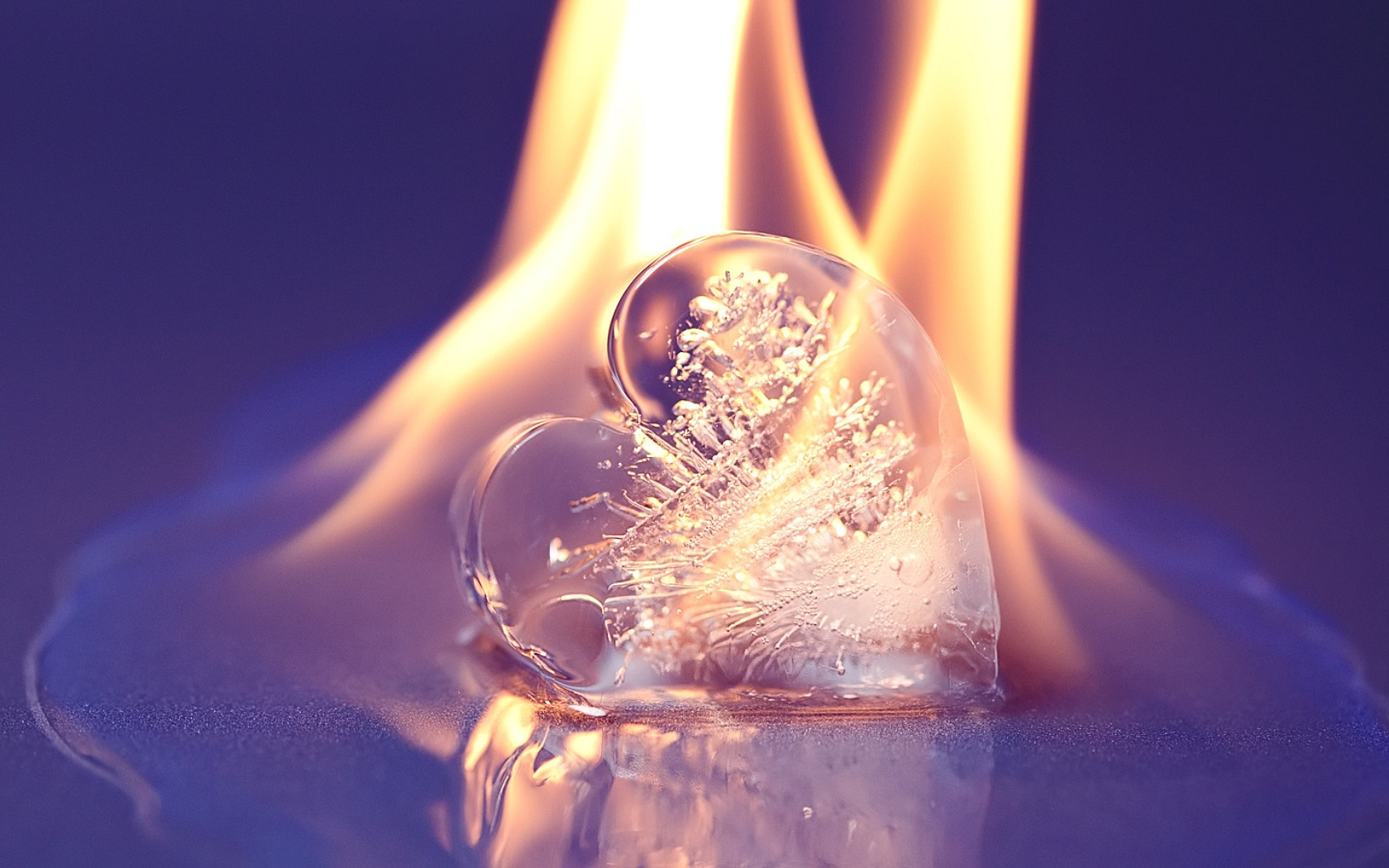 Free download wallpaper Fire, Background, Ice, Hearts, Valentine's Day, Love on your PC desktop