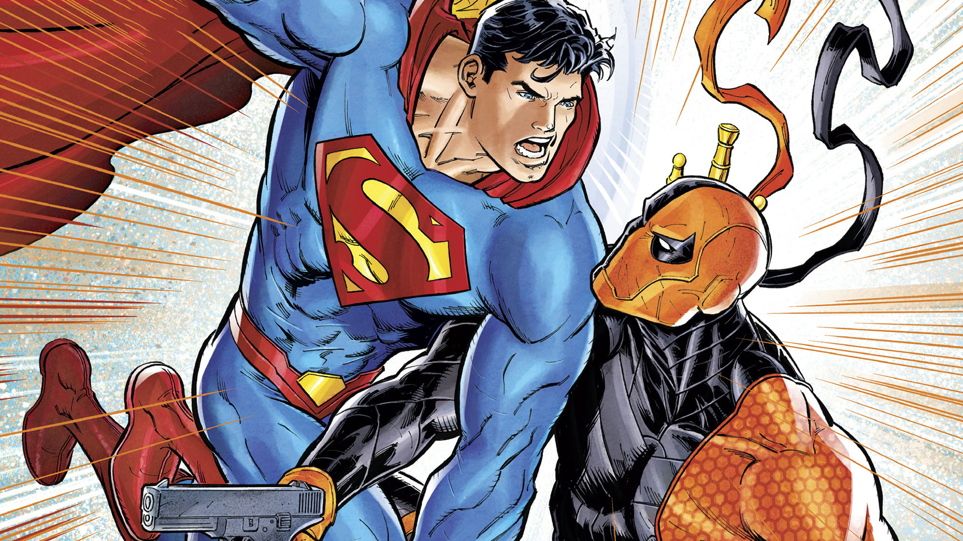 Download mobile wallpaper Superman, Comics, Deathstroke for free.