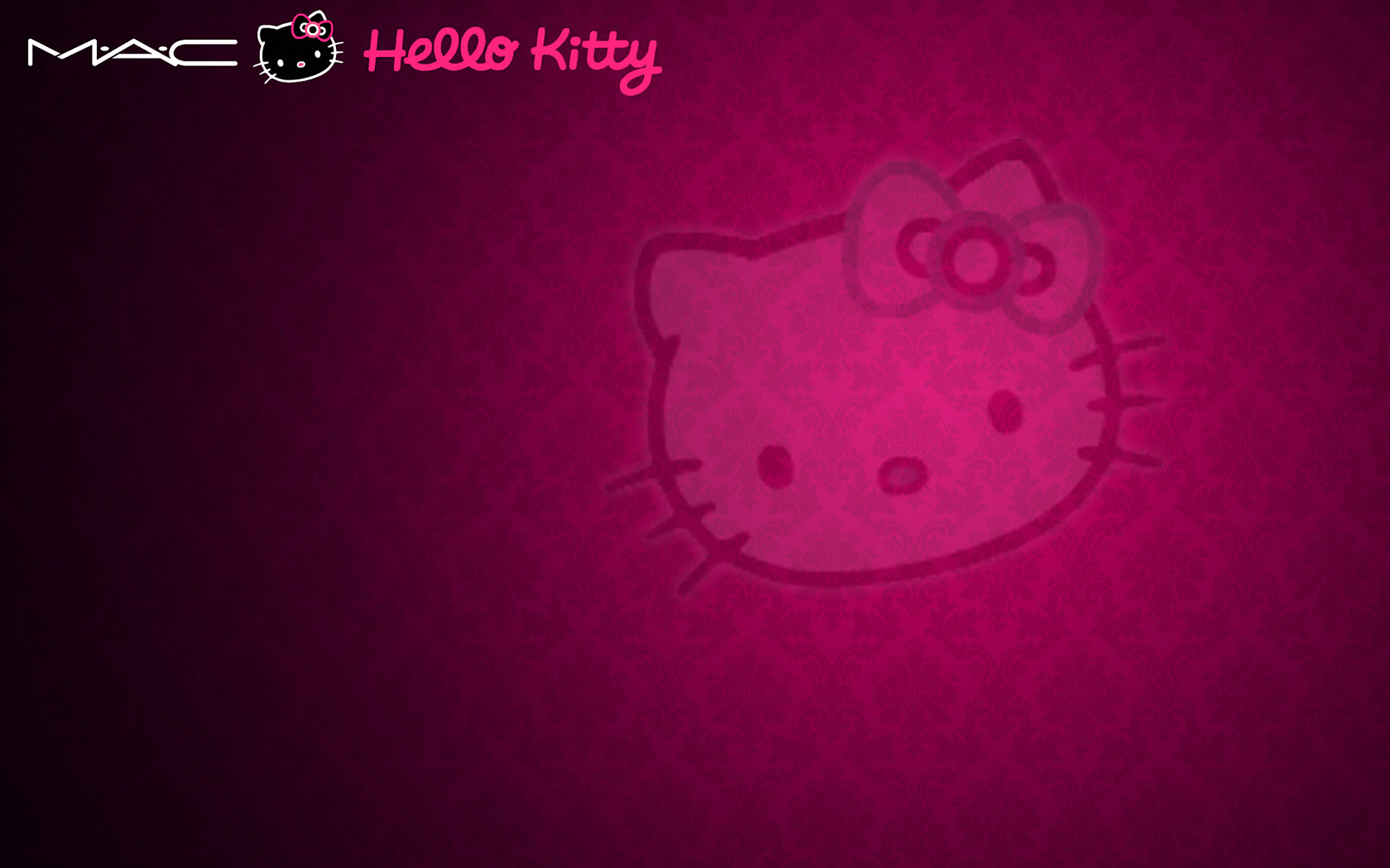 Популярные заставки и фоны Hello Kitty на компьютер