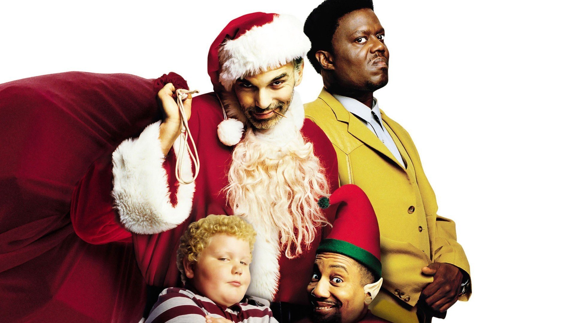 movie, bad santa, bernie mac, billy bob thornton