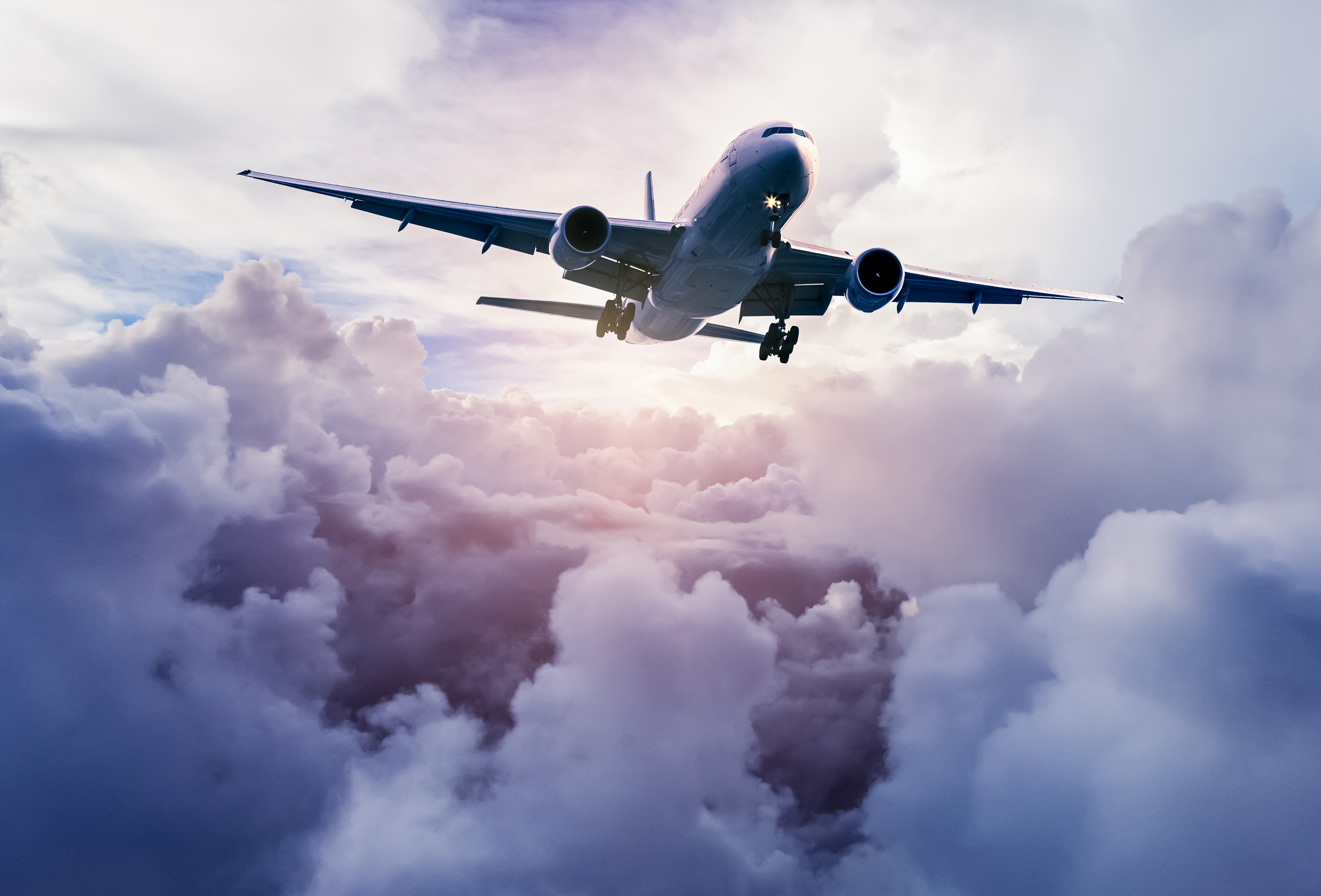 passenger plane, vehicles, aircraft, cloud