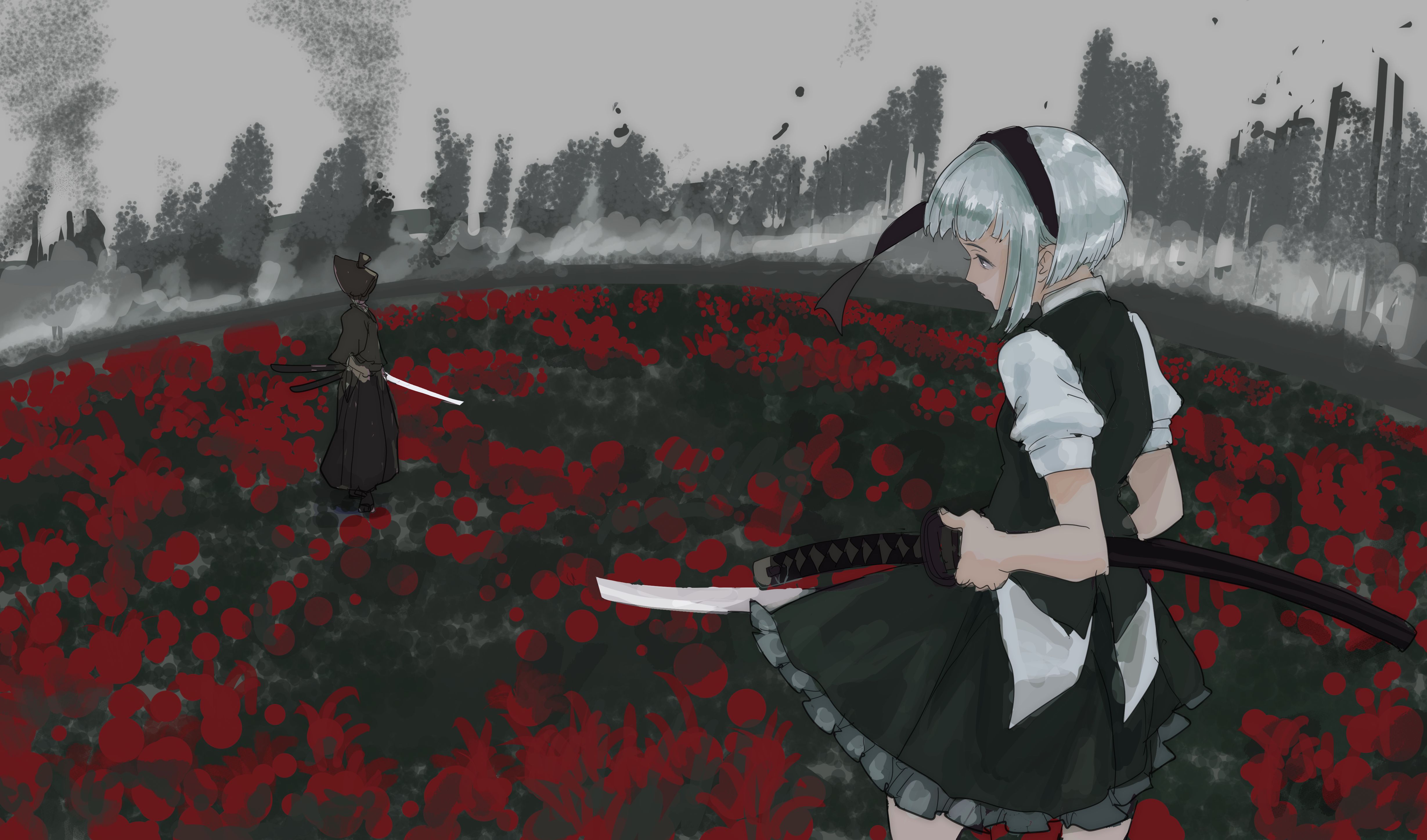 Baixe gratuitamente a imagem Anime, Touhou, Youmu Konpaku na área de trabalho do seu PC