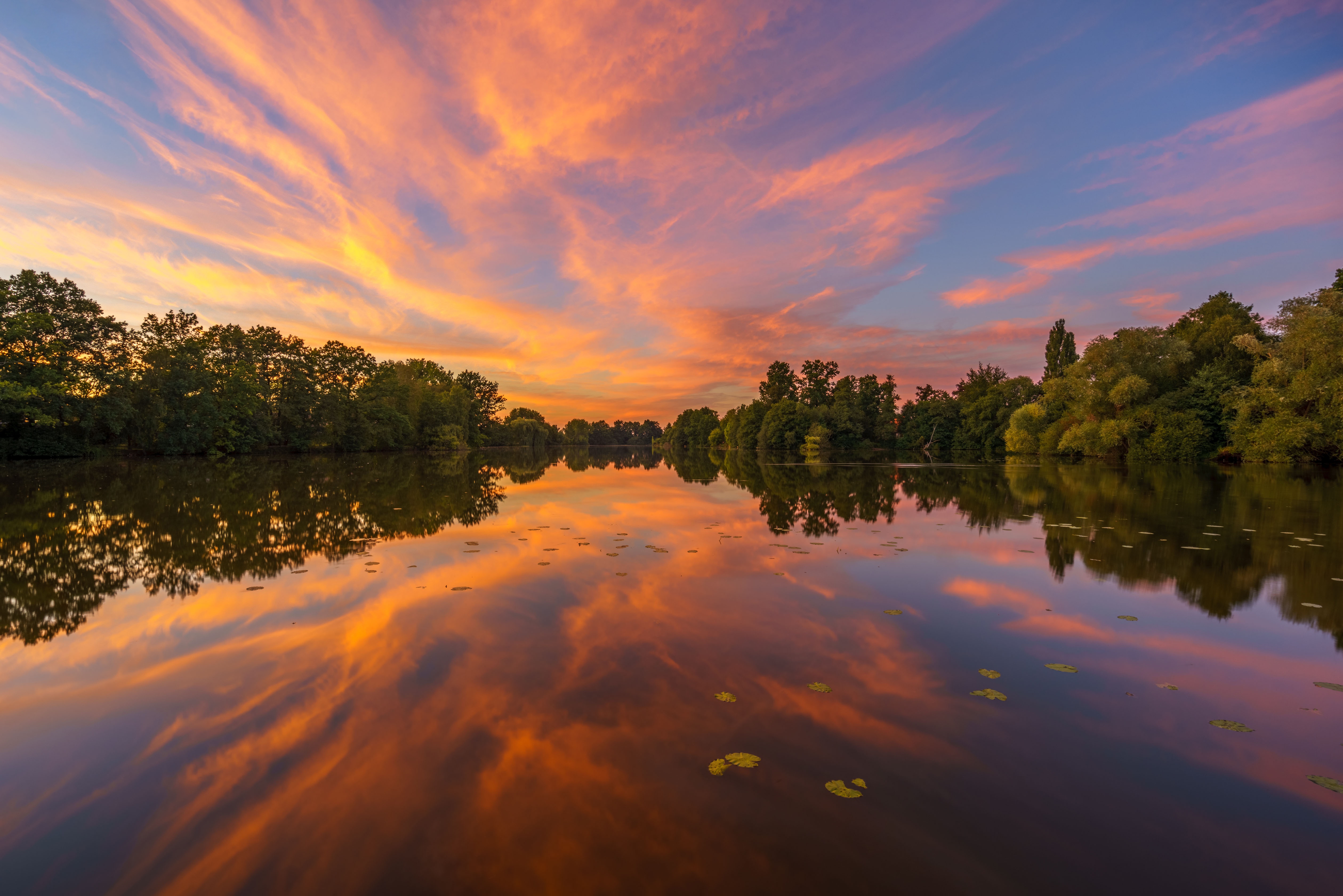 Téléchargez gratuitement l'image Lac, Arbre, Ciel, La Nature, Terre/nature, Réflection sur le bureau de votre PC