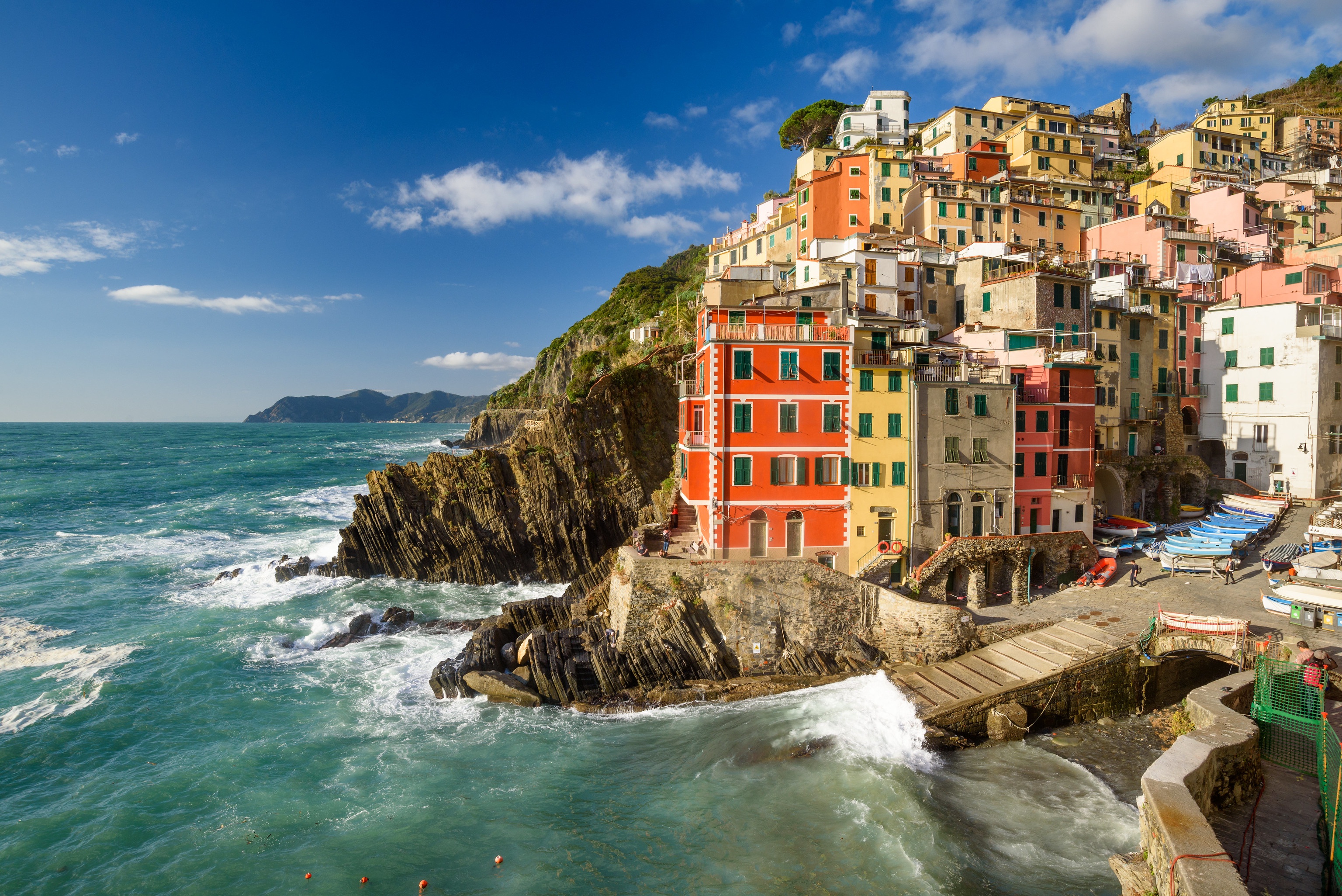 487937 скачать картинку италия, сделано человеком, риомаджоре, лигурия, море, города - обои и заставки бесплатно