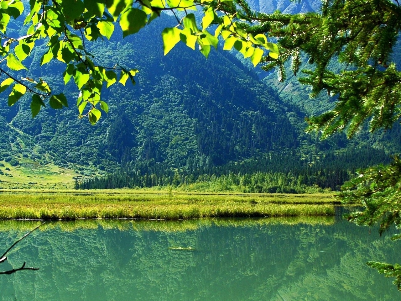 49117 скачать обои природа, озера, пейзаж, горы - заставки и картинки бесплатно