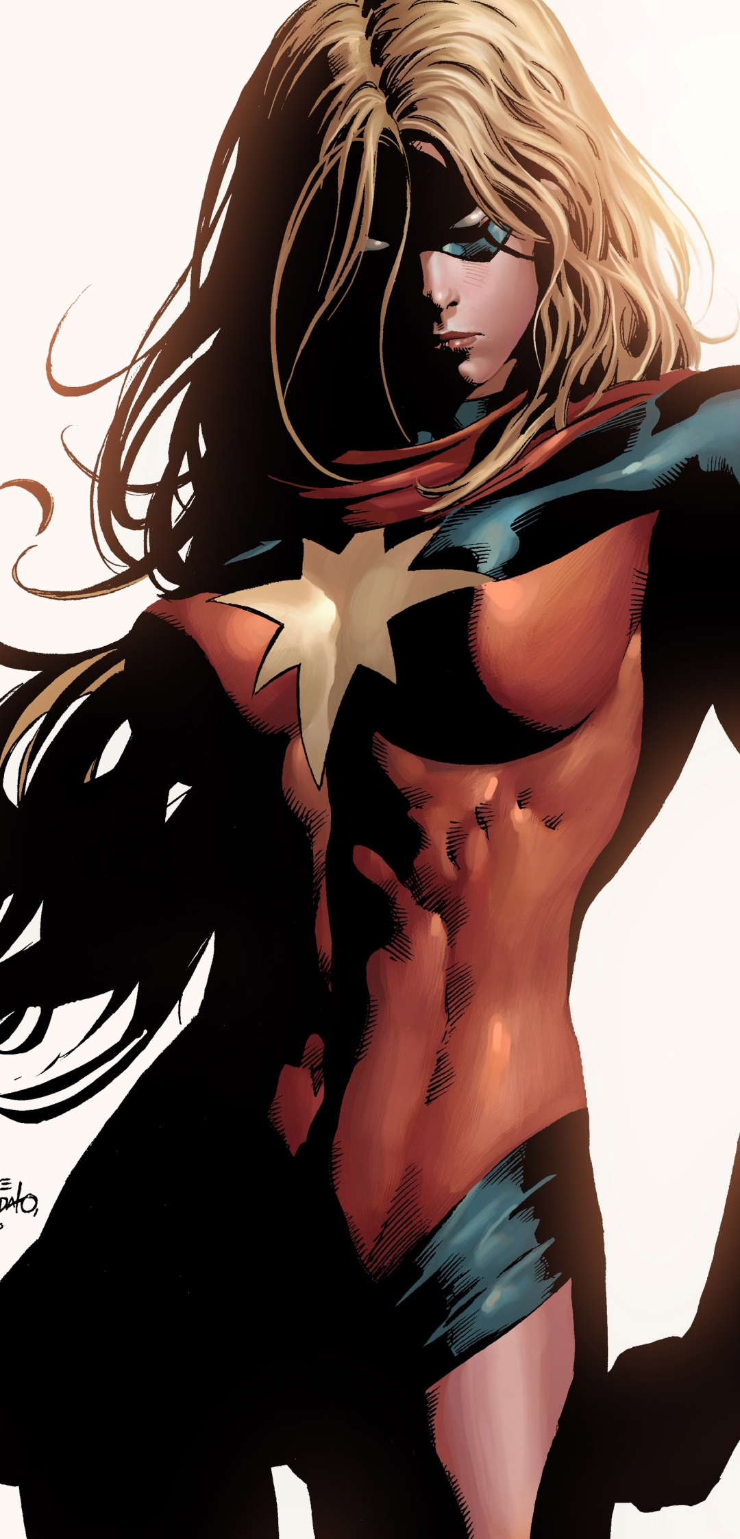 Handy-Wallpaper Comics, Ms Marvel kostenlos herunterladen.