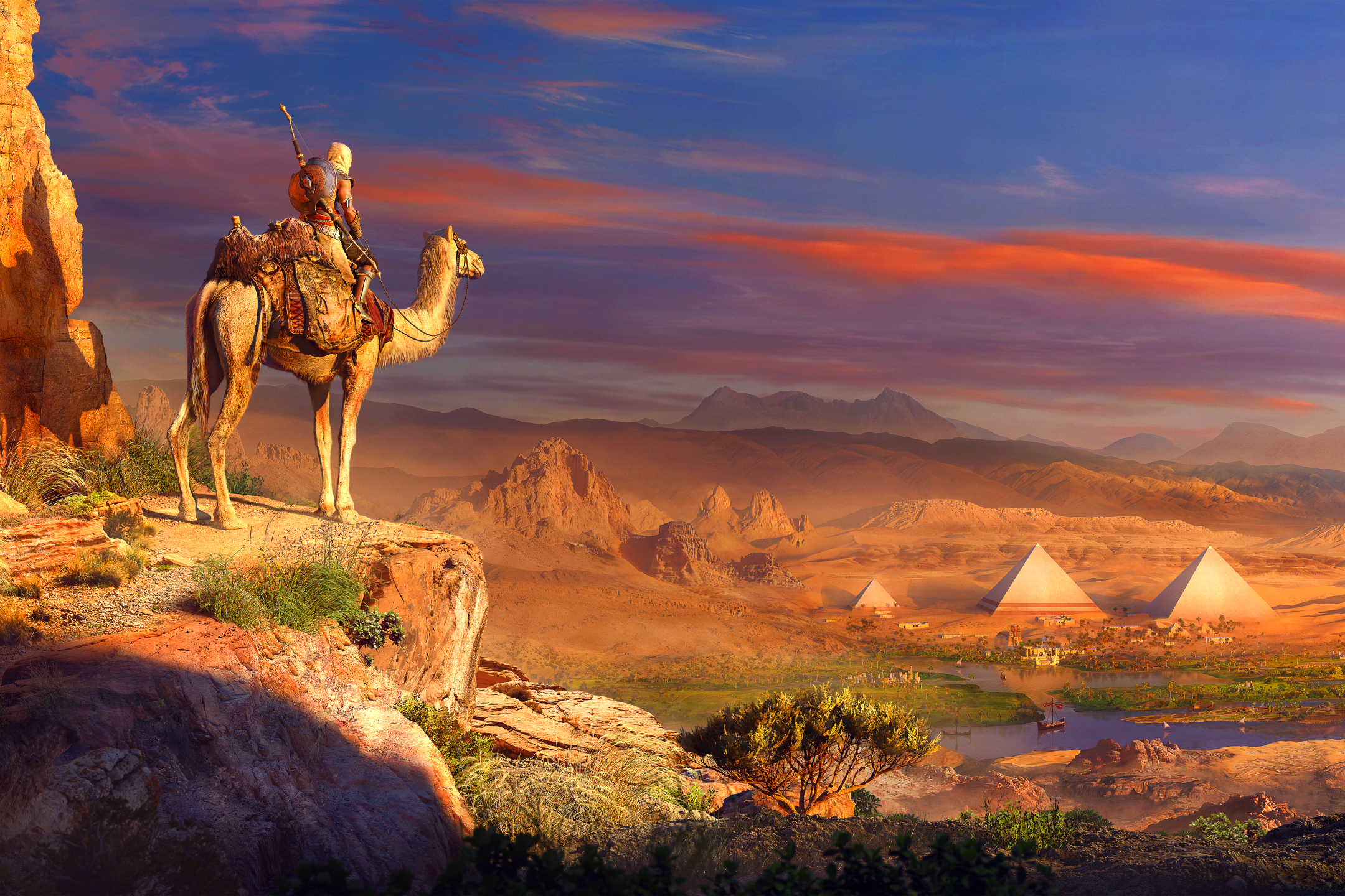 Laden Sie das Computerspiele, Assassin's Creed, Assassin's Creed: Origins, Bayek Von Siwa-Bild kostenlos auf Ihren PC-Desktop herunter