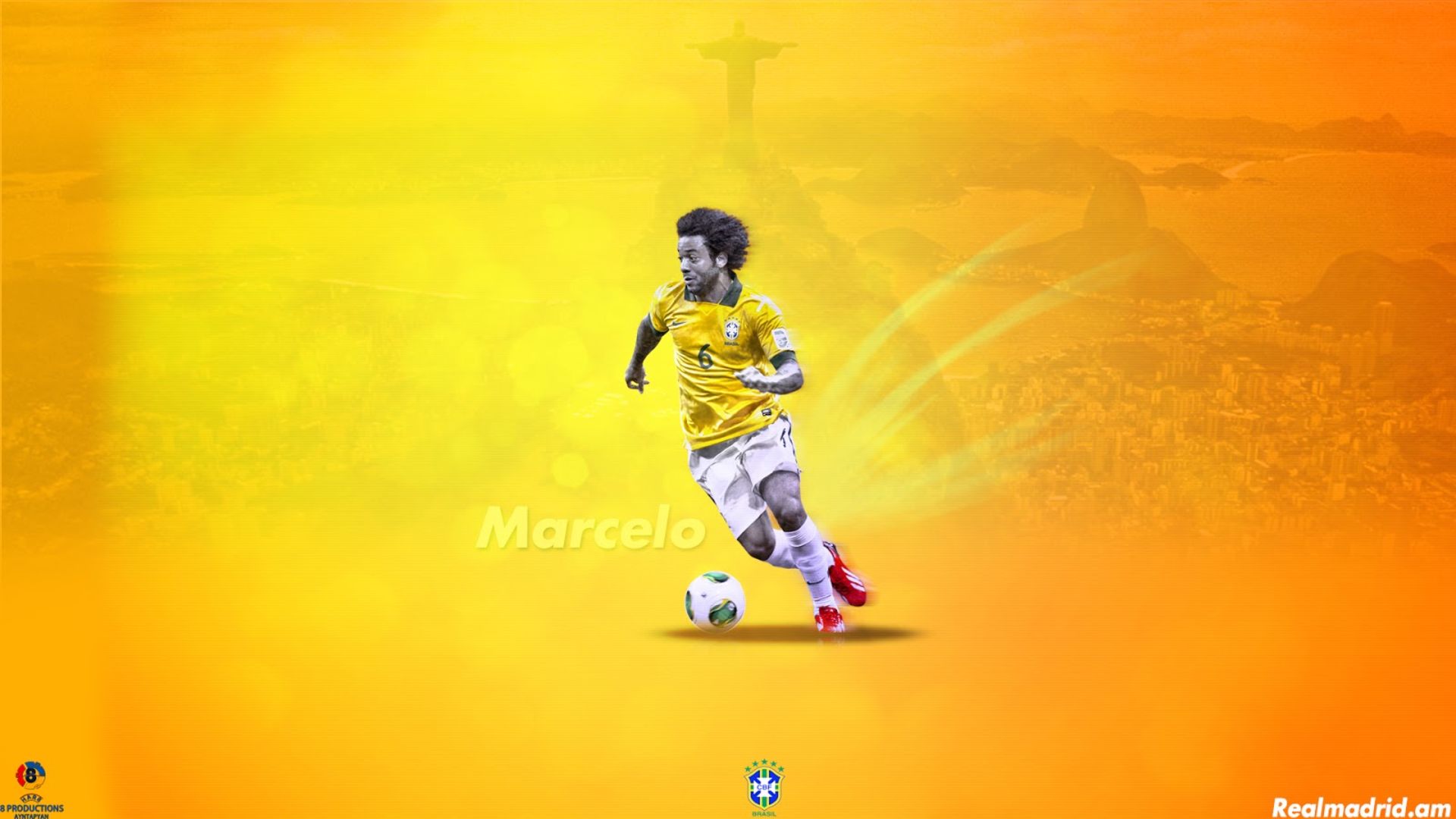 Free download wallpaper Sports, Soccer, Marcelo Vieira, Brazil National Football Team on your PC desktop