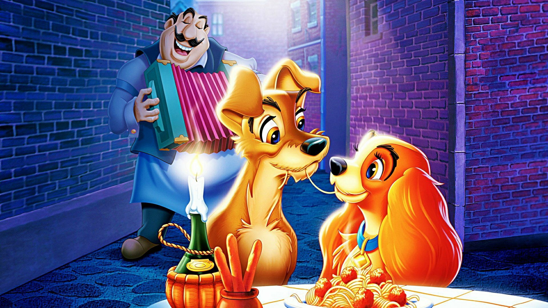 tramp (lady and the tramp), movie, lady and the tramp (1955), lady (lady and the tramp), lady and the tramp