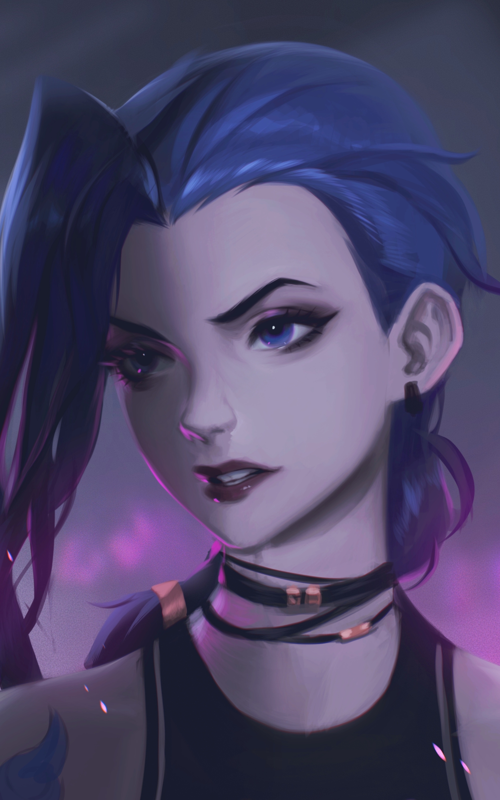 Скачати мобільні шпалери Телешоу, Jinx (League Of Legends), Аркейн безкоштовно.