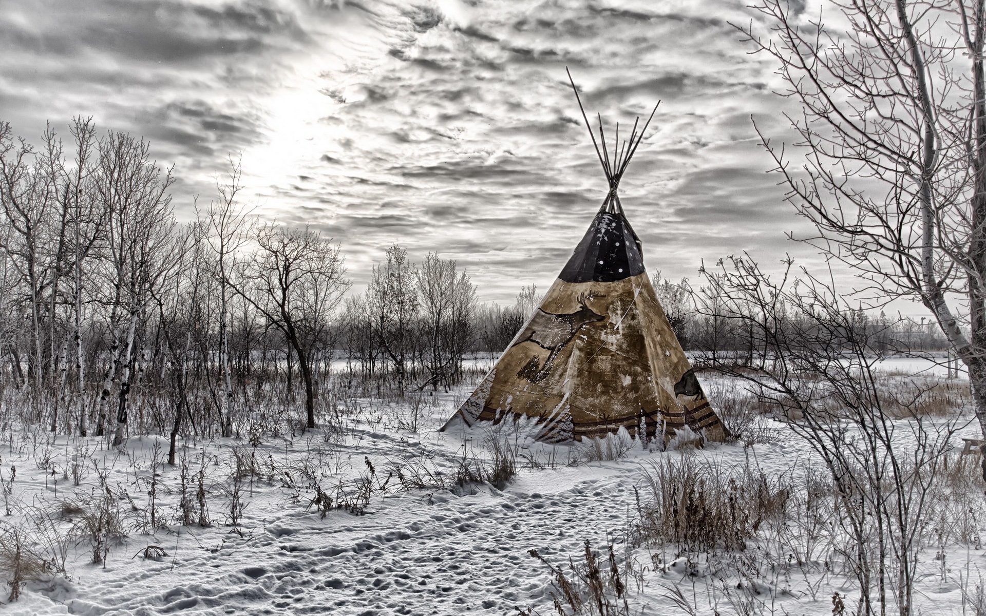 Download mobile wallpaper Man Made, Tipi for free.