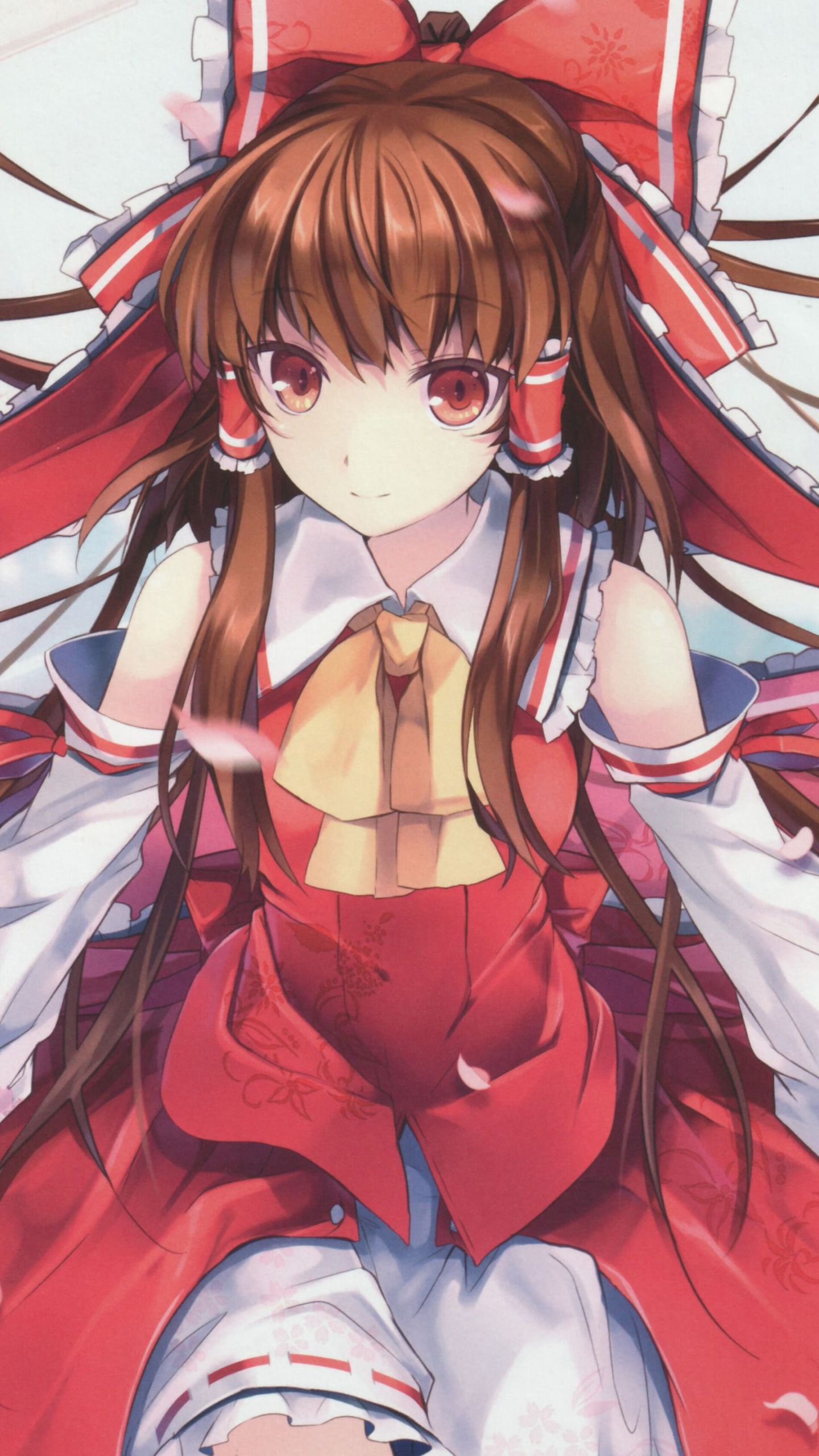 Descarga gratuita de fondo de pantalla para móvil de Animado, Touhou, Reimu Hakurei.