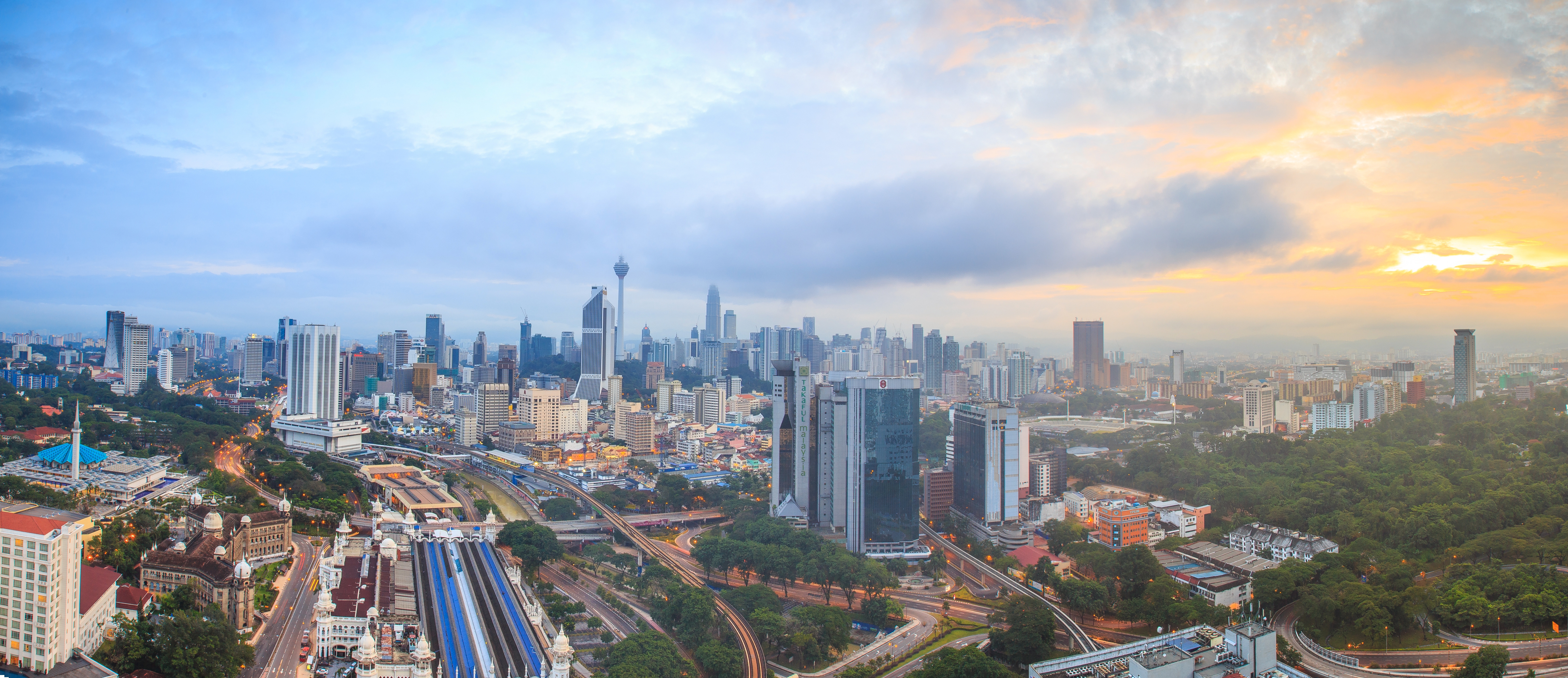 356091 завантажити картинку панорама, створено людиною, куала лумпур, малайзія, міста - шпалери і заставки безкоштовно