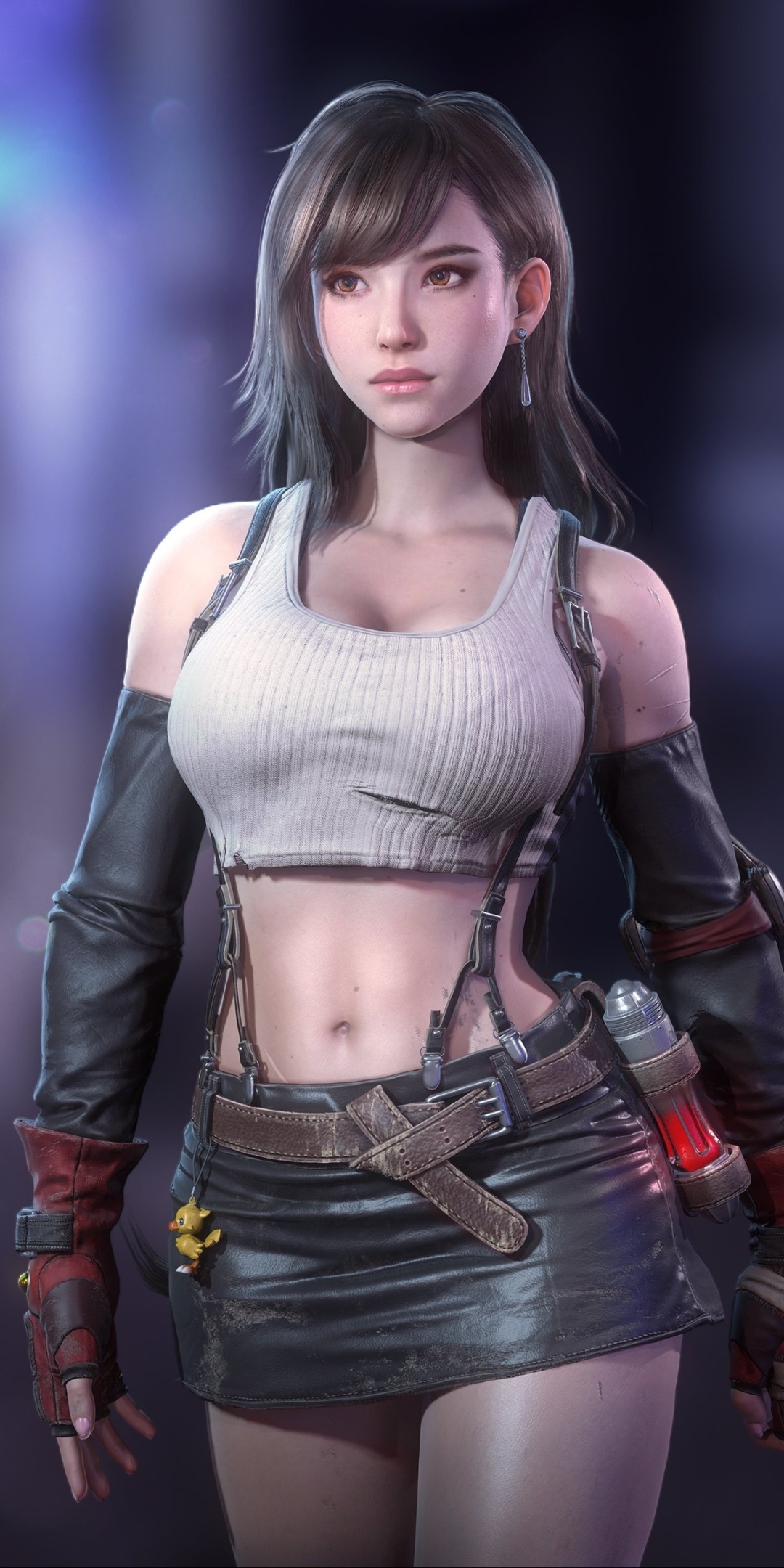 Descarga gratuita de fondo de pantalla para móvil de Falda, Videojuego, Pelo Negro, Tifa Lockhart, Fantasía Final, Final Fantasy Vii Remake.