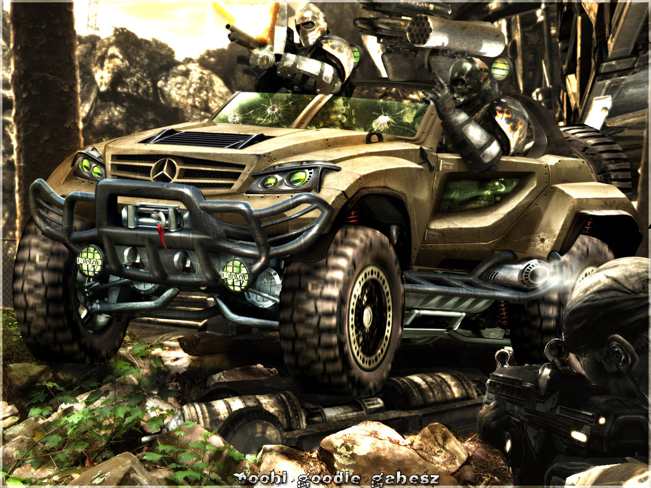 Free download wallpaper Artistic, Vehicles on your PC desktop