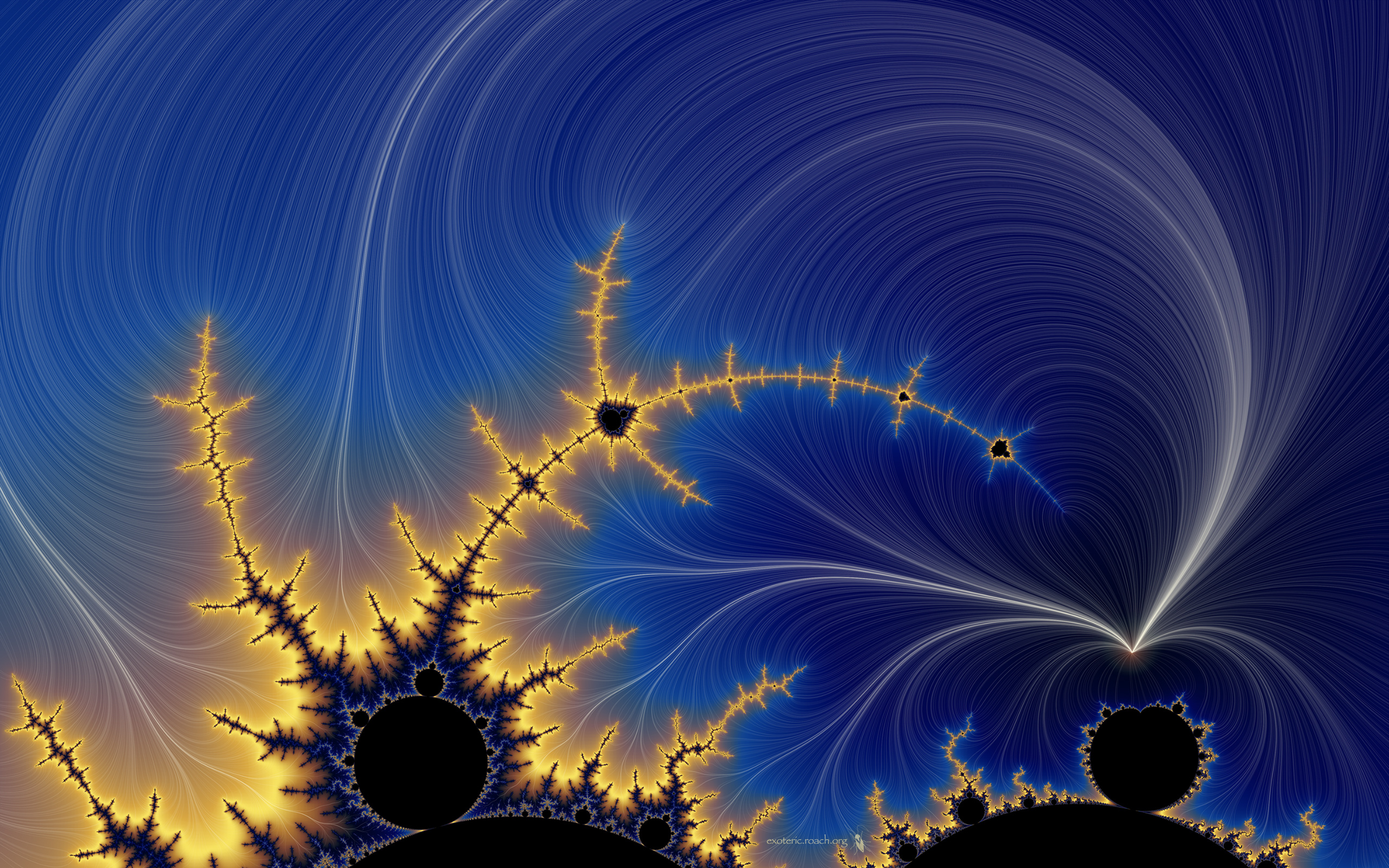 1076845 descargar imagen fractales, abstracto, azul: fondos de pantalla y protectores de pantalla gratis