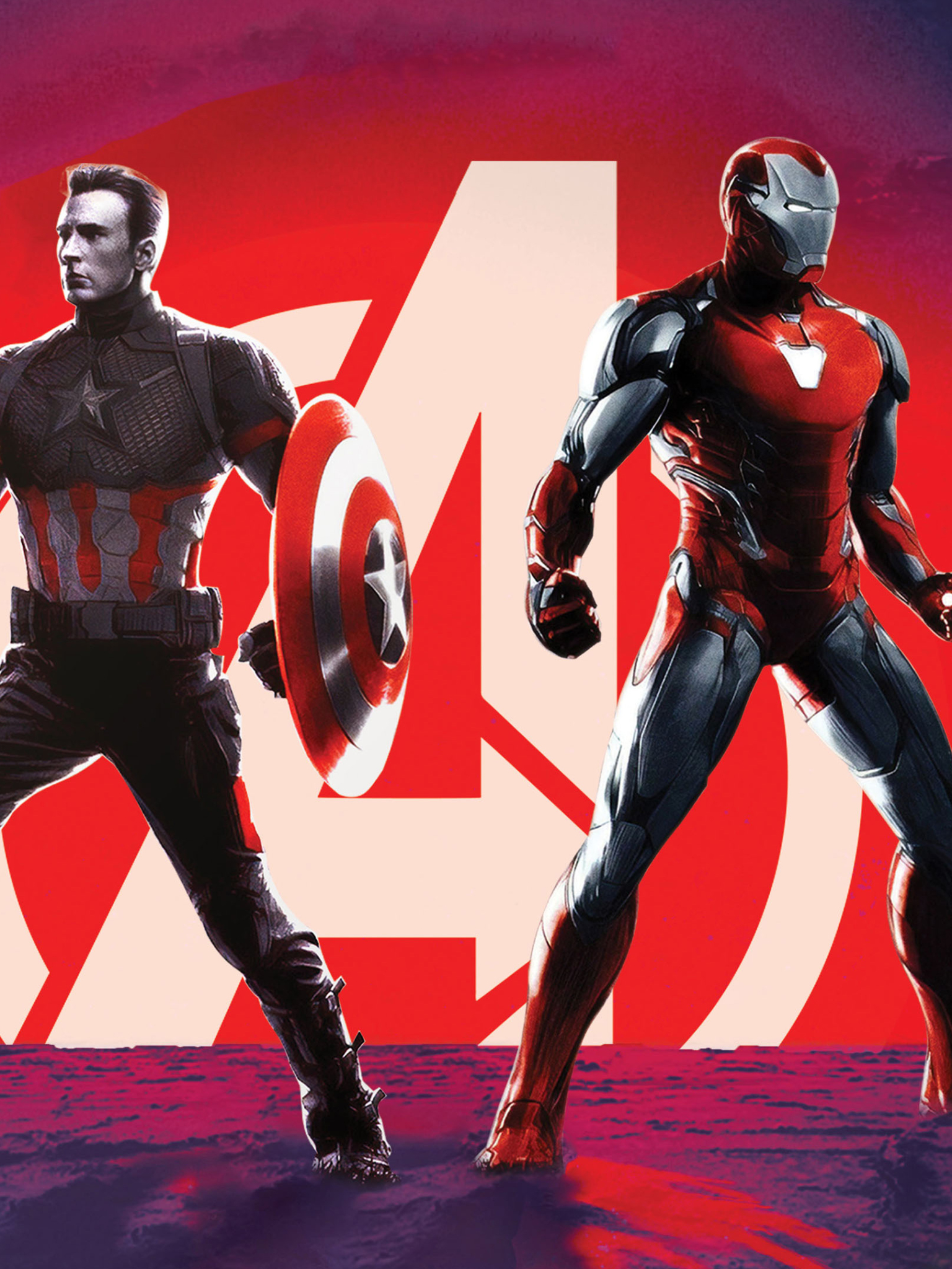 Baixar papel de parede para celular de Homem De Ferro, Capitão América, Os Vingadores, Chris Evans, Escudo, Filme, Vingadores: Ultimato, Vingadores gratuito.