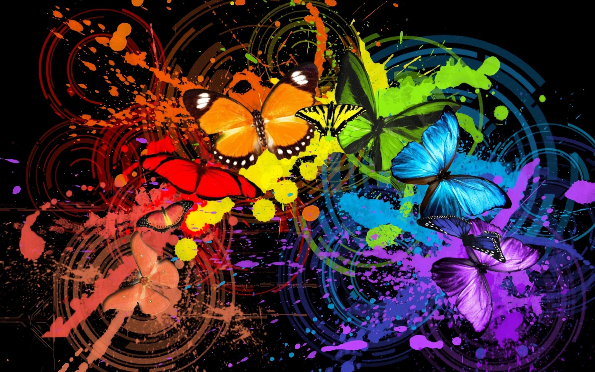 Descarga gratis la imagen Mariposa, Artístico en el escritorio de tu PC