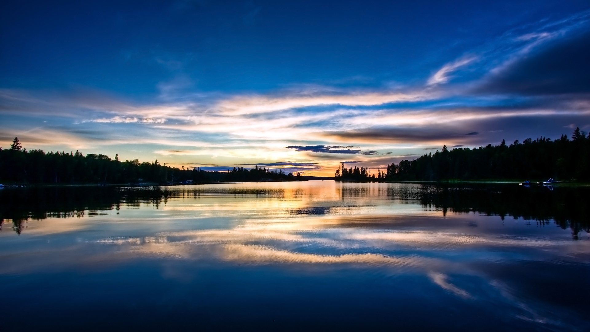 Free download wallpaper Water, Sunset, Sky, Earth on your PC desktop