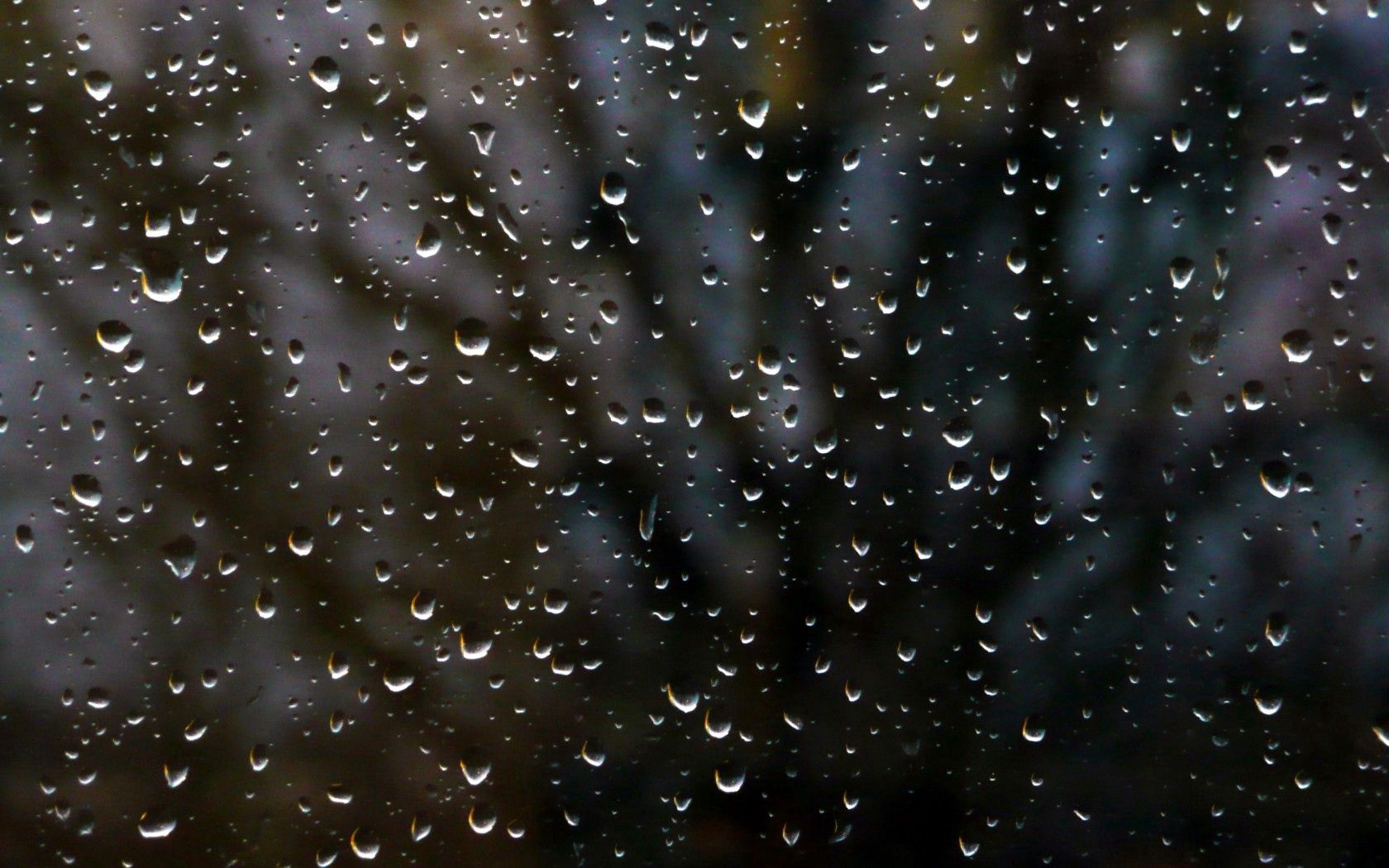 Download mobile wallpaper Macro, Window, Glass, Drops, Night, Rain for free.