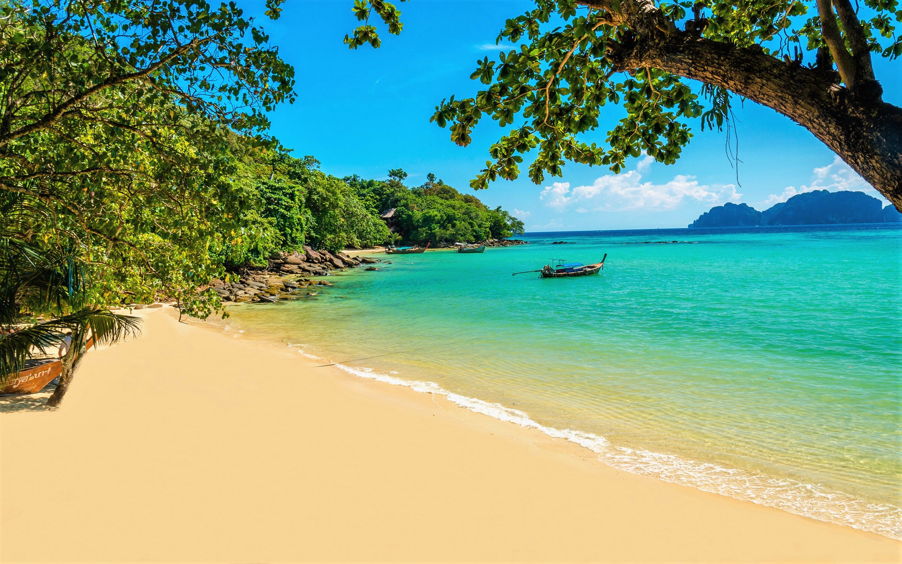 866578 télécharger le fond d'écran thaïlande, plage, turquoise, photographie, bateau, océan, mer - économiseurs d'écran et images gratuitement
