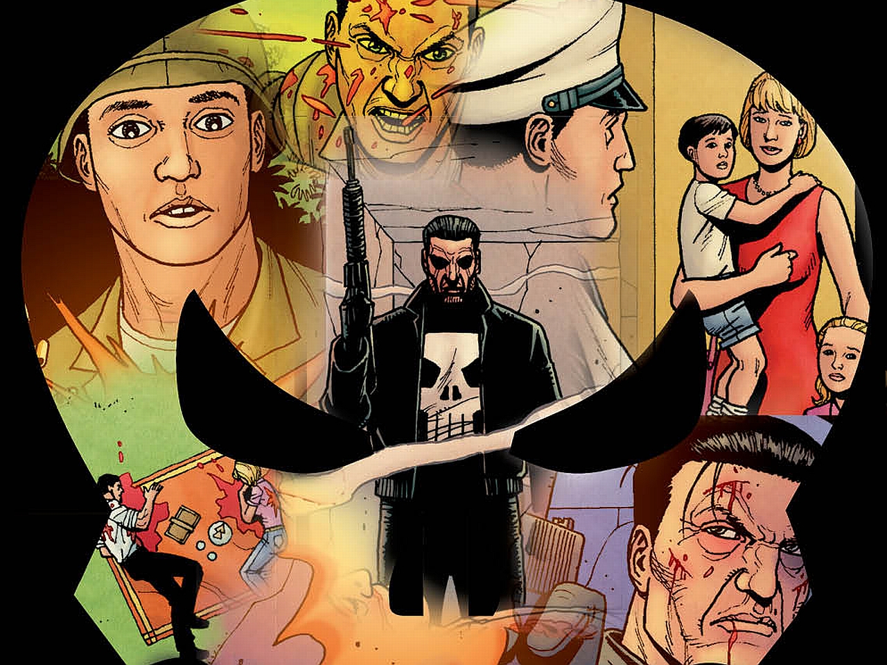 Download mobile wallpaper Comics, Punisher for free.