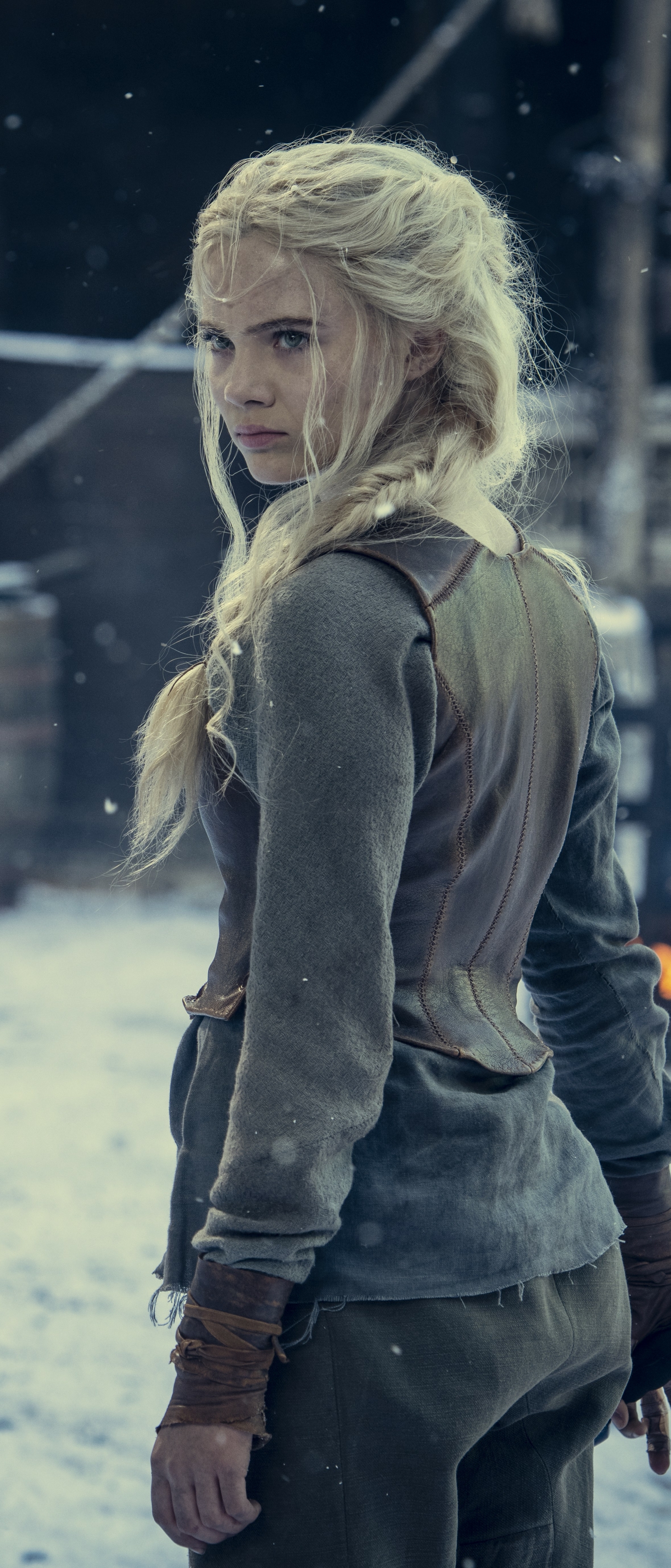 Download mobile wallpaper Tv Show, The Witcher, Ciri (The Witcher), Freya Allan for free.