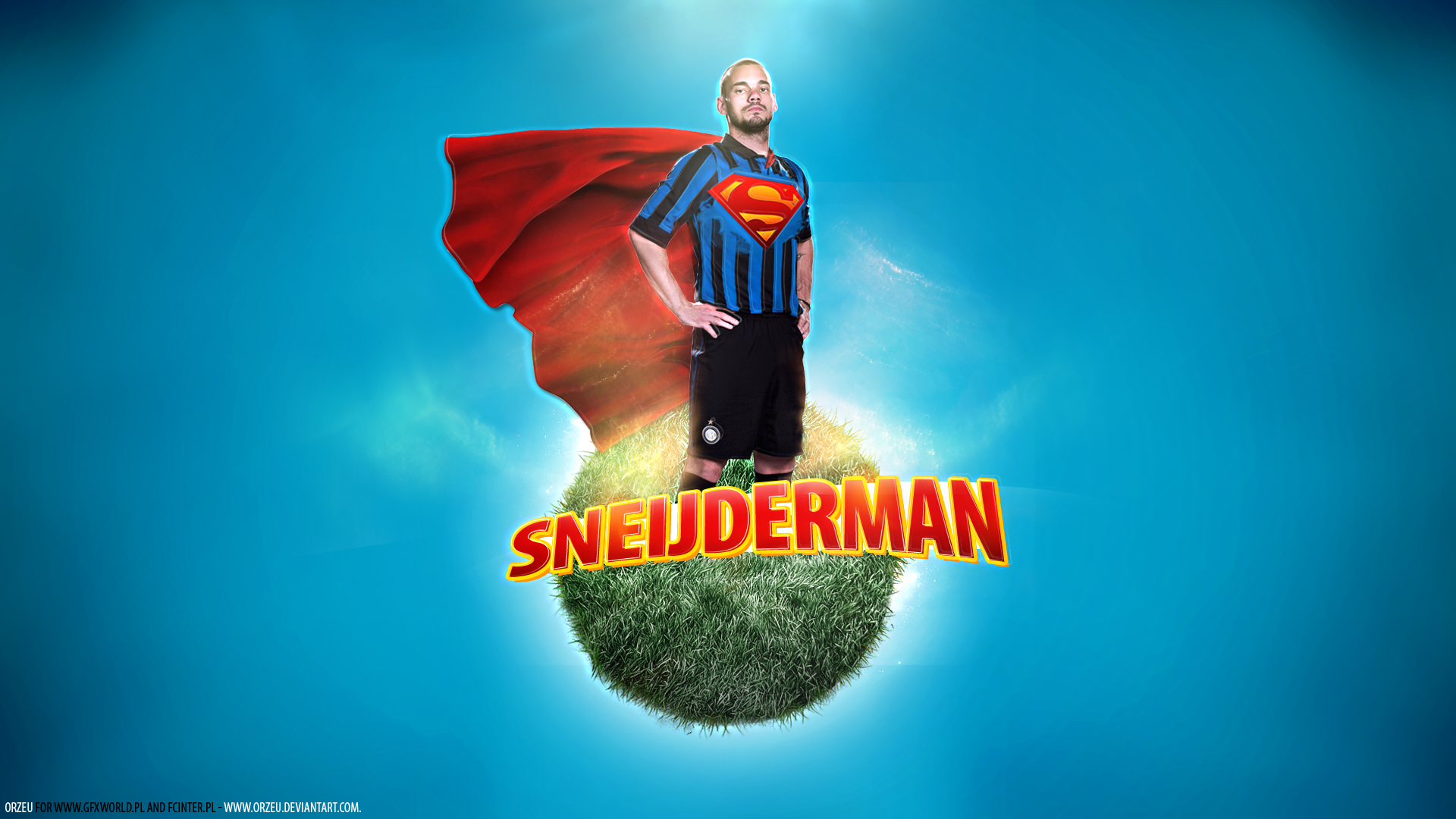 Free download wallpaper Sports, Soccer, Dutch, Inter Milan, Wesley Sneijder on your PC desktop
