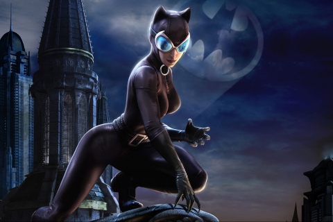 Handy-Wallpaper Catwoman, Comics kostenlos herunterladen.