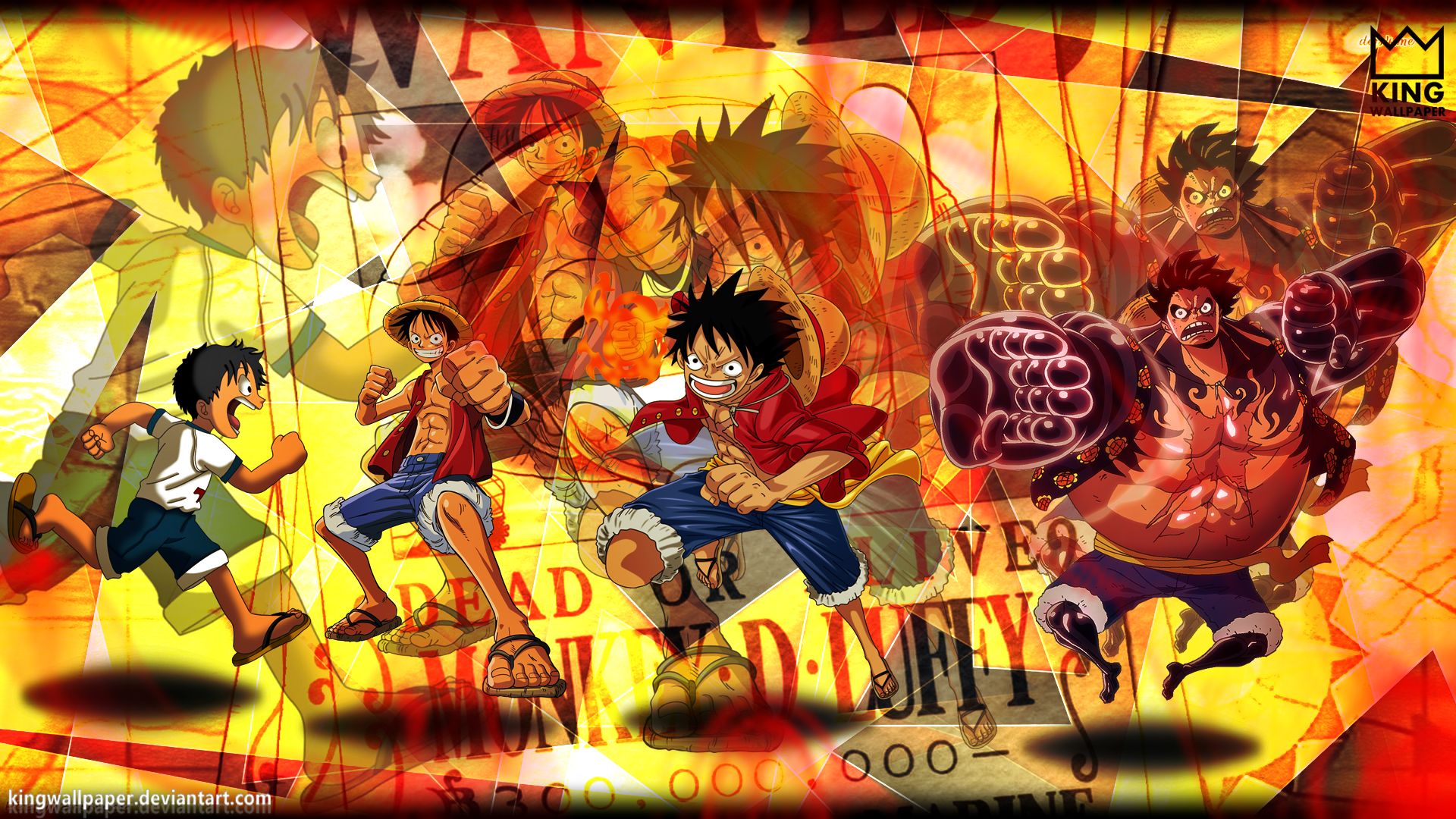 Free download wallpaper Anime, One Piece, Monkey D Luffy, Haki (One Piece) on your PC desktop