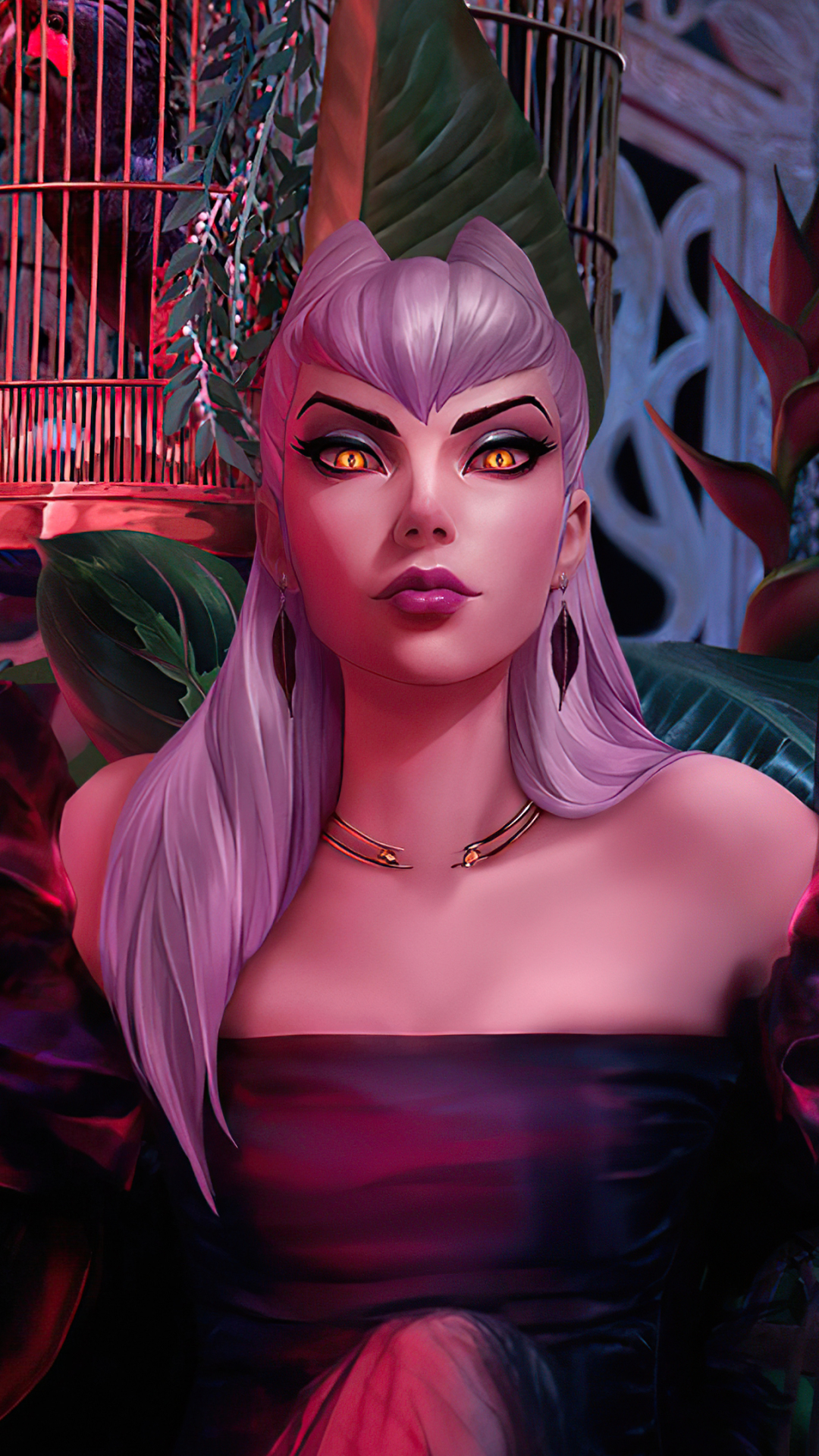 Handy-Wallpaper League Of Legends, Computerspiele, Evelynn (Liga Der Legenden), K/da kostenlos herunterladen.