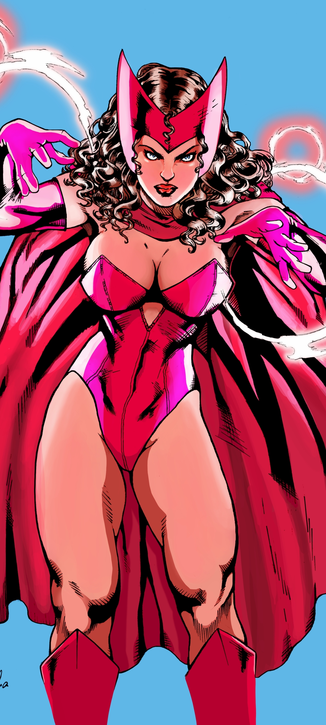 Download mobile wallpaper Comics, Scarlet Witch for free.