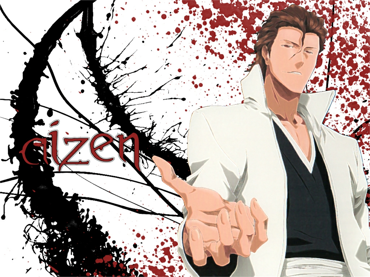 Free download wallpaper Anime, Bleach, Sōsuke Aizen on your PC desktop