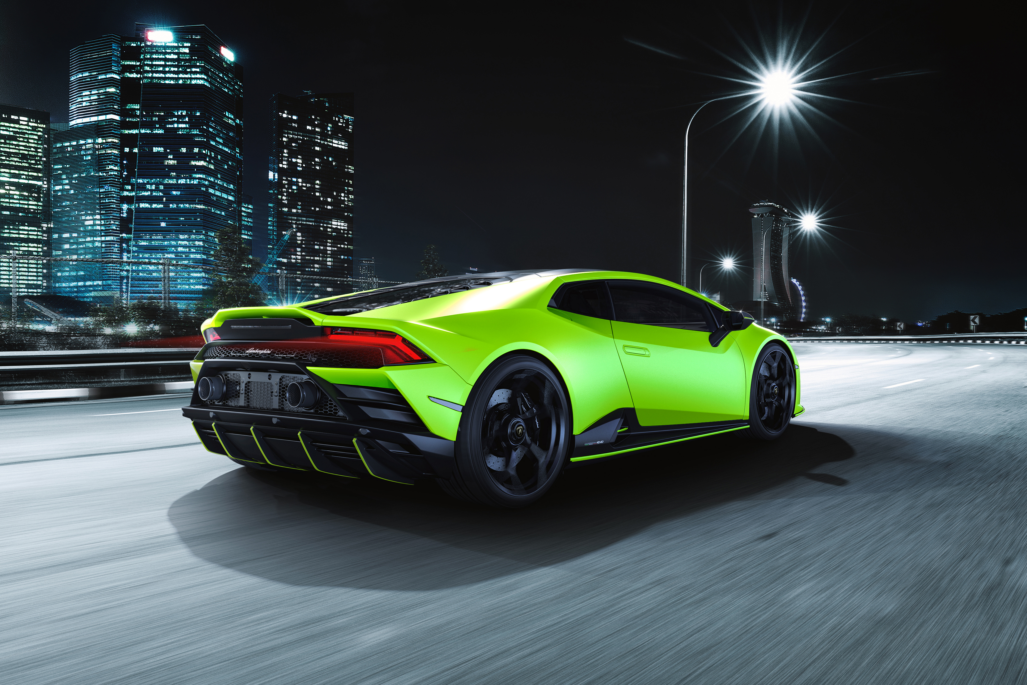 Téléchargez des papiers peints mobile Lamborghini, Lamborghini Huracan Evo, Véhicules gratuitement.