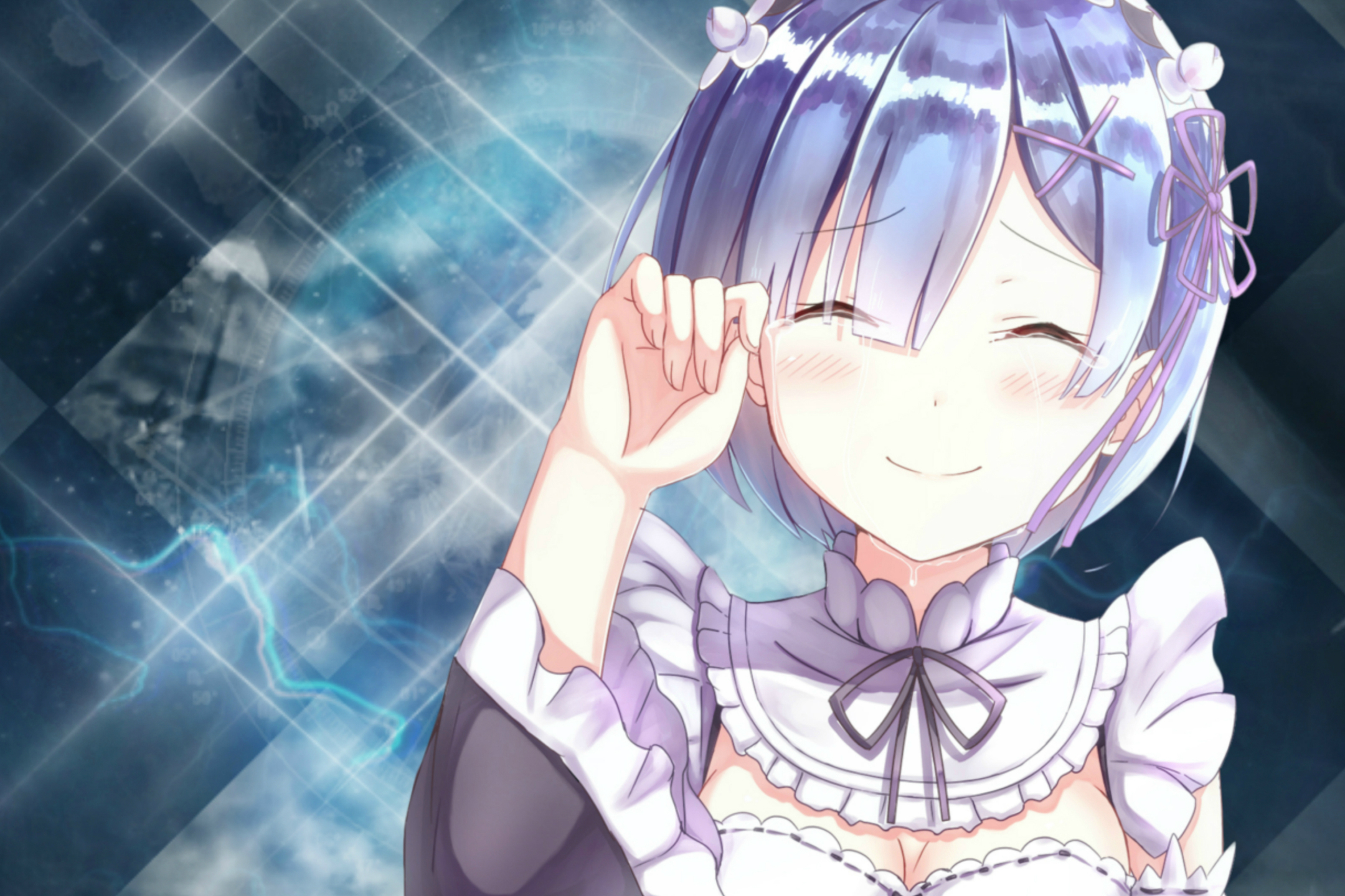 Laden Sie das Animes, Re:zero Das Leben In Einer Anderen Welt Beginnen, Rem (Re: Null)-Bild kostenlos auf Ihren PC-Desktop herunter