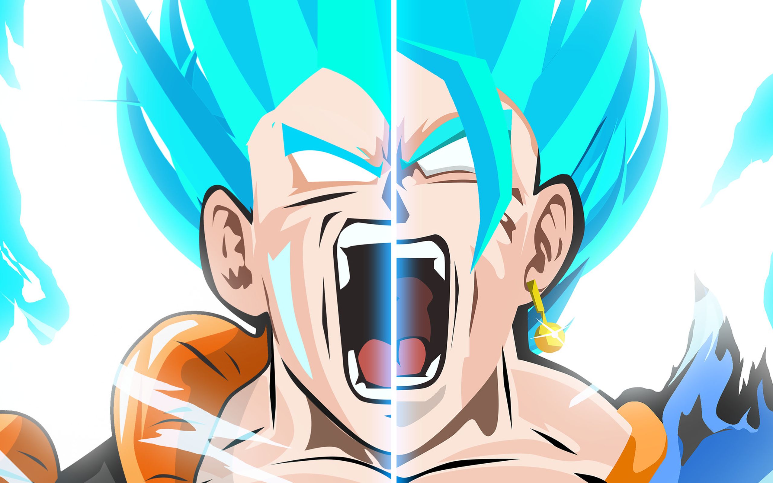 Download mobile wallpaper Anime, Dragon Ball, Dragon Ball Super, Super Saiyan Blue, Vegito (Dragon Ball) for free.